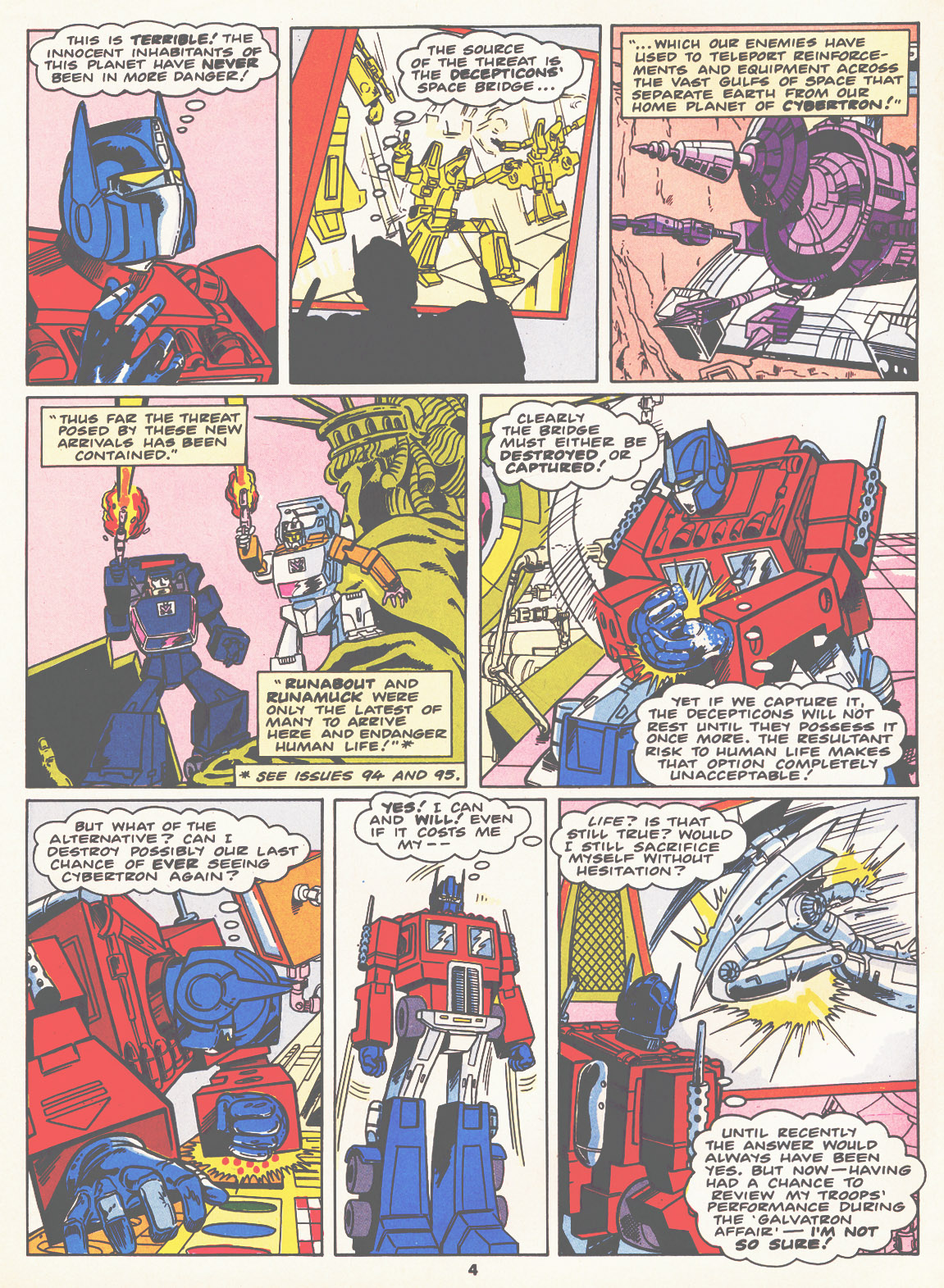 Read online The Transformers (UK) comic -  Issue #96 - 4