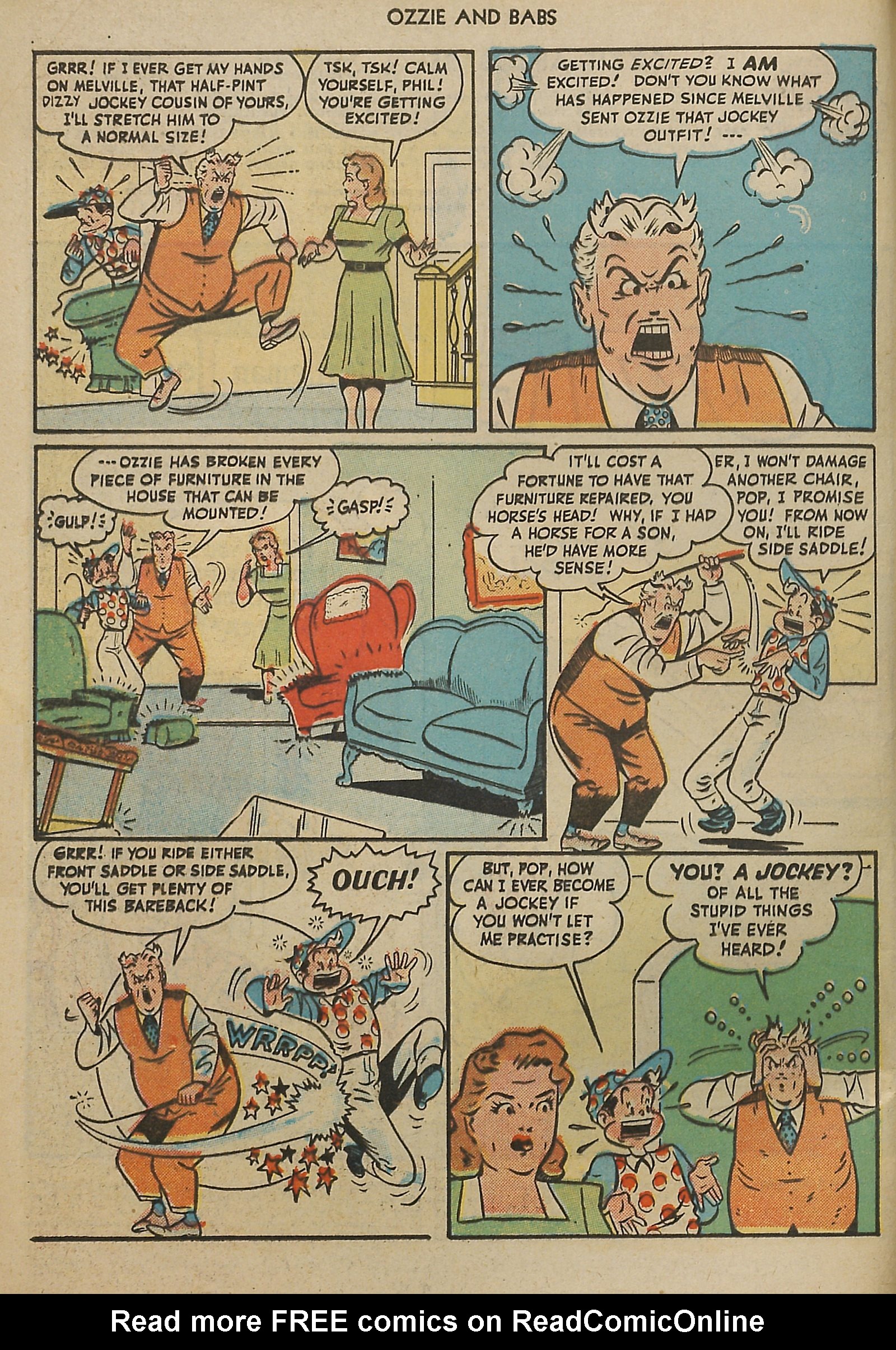 Read online Ozzie And Babs comic -  Issue #12 - 4