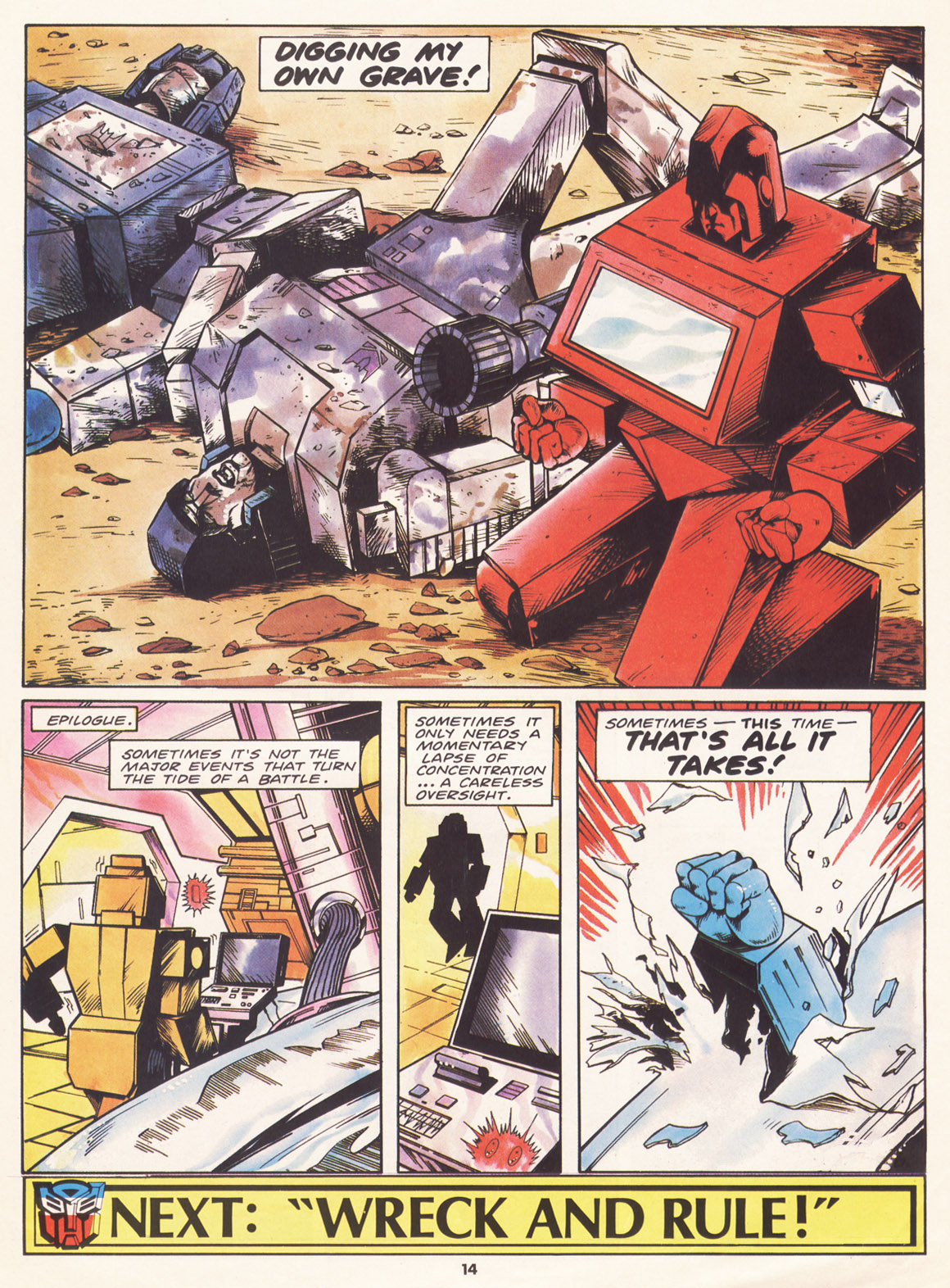 Read online The Transformers (UK) comic -  Issue #81 - 13