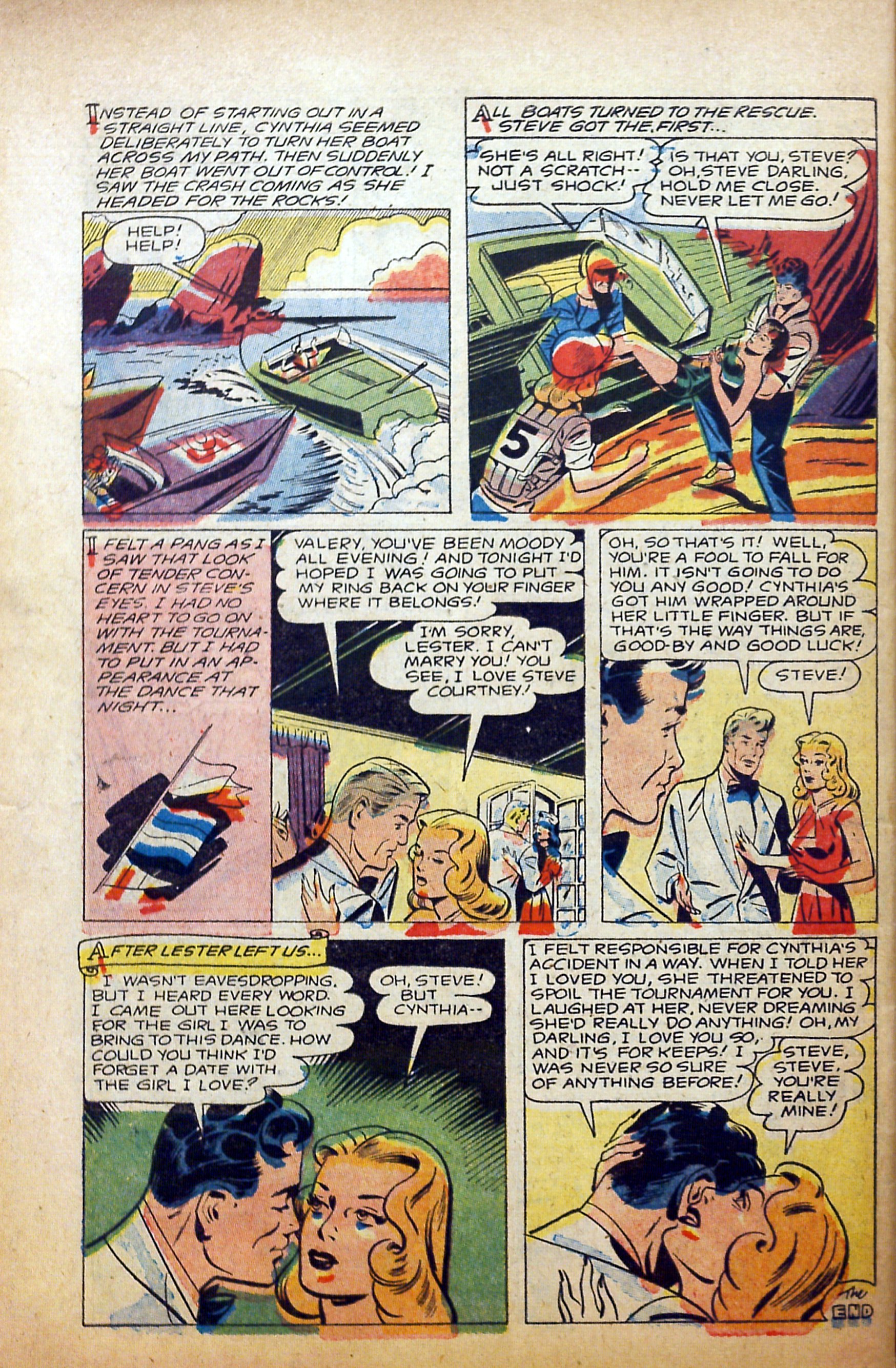 Read online Glamorous Romances comic -  Issue #82 - 34