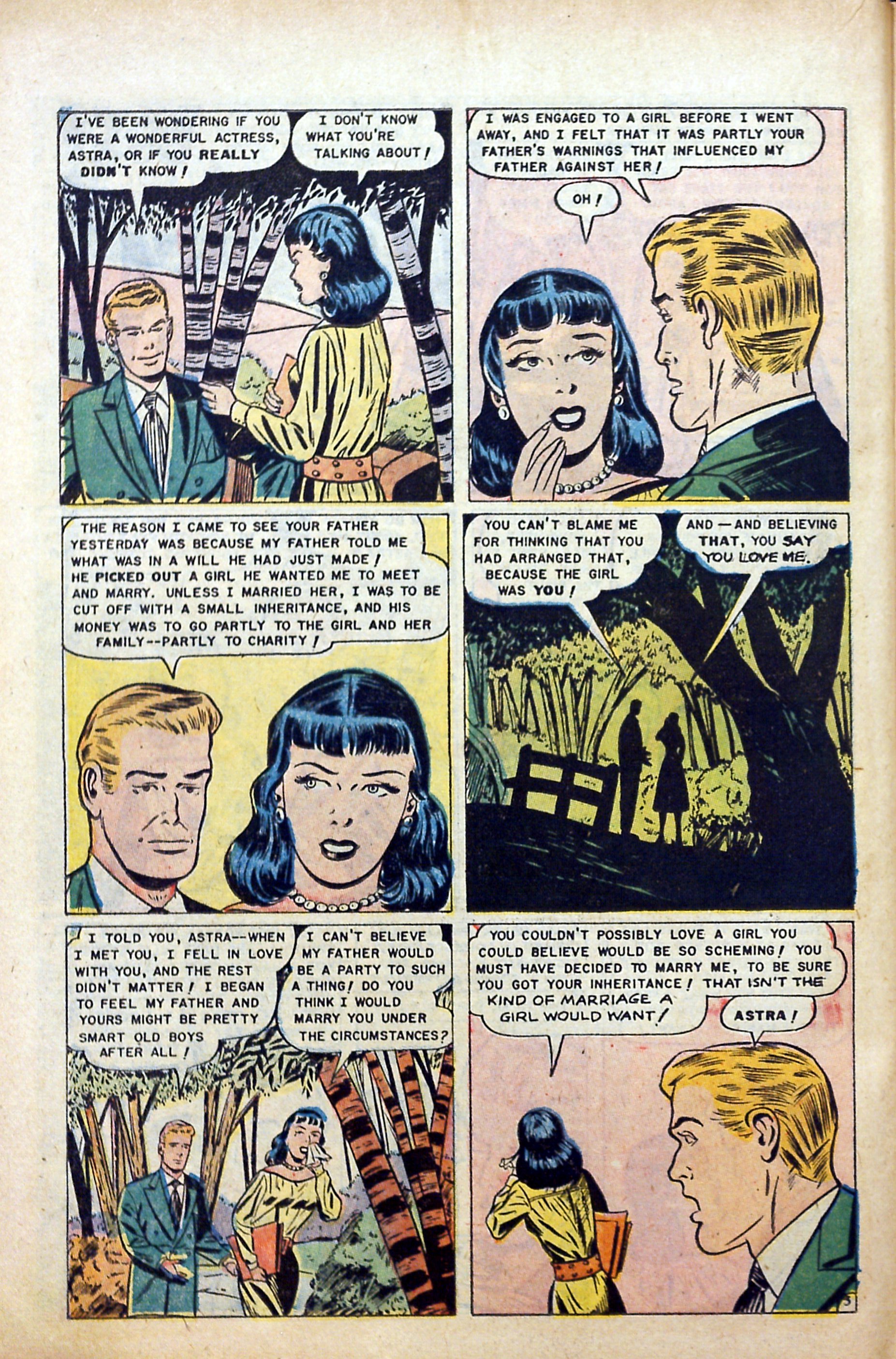 Read online Glamorous Romances comic -  Issue #90 - 22