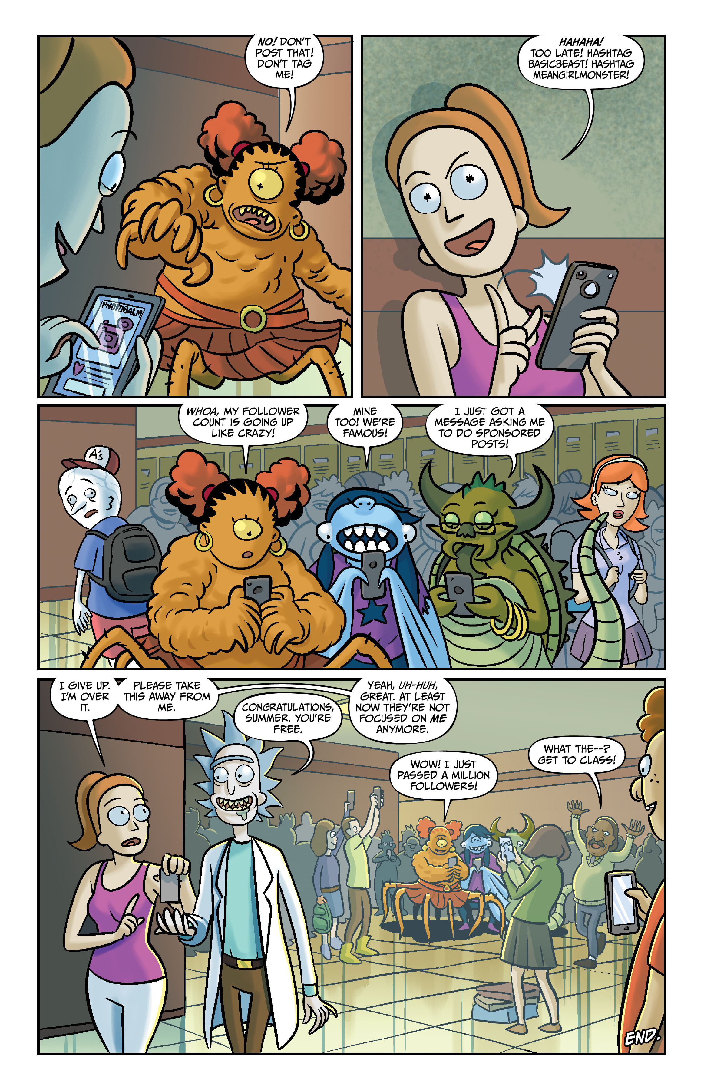 Read online Rick and Morty Deluxe Edition comic -  Issue # TPB 8 (Part 3) - 45