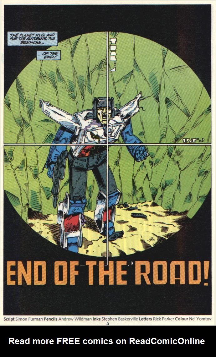 Read online The Transformers (UK) comic -  Issue #331 - 2