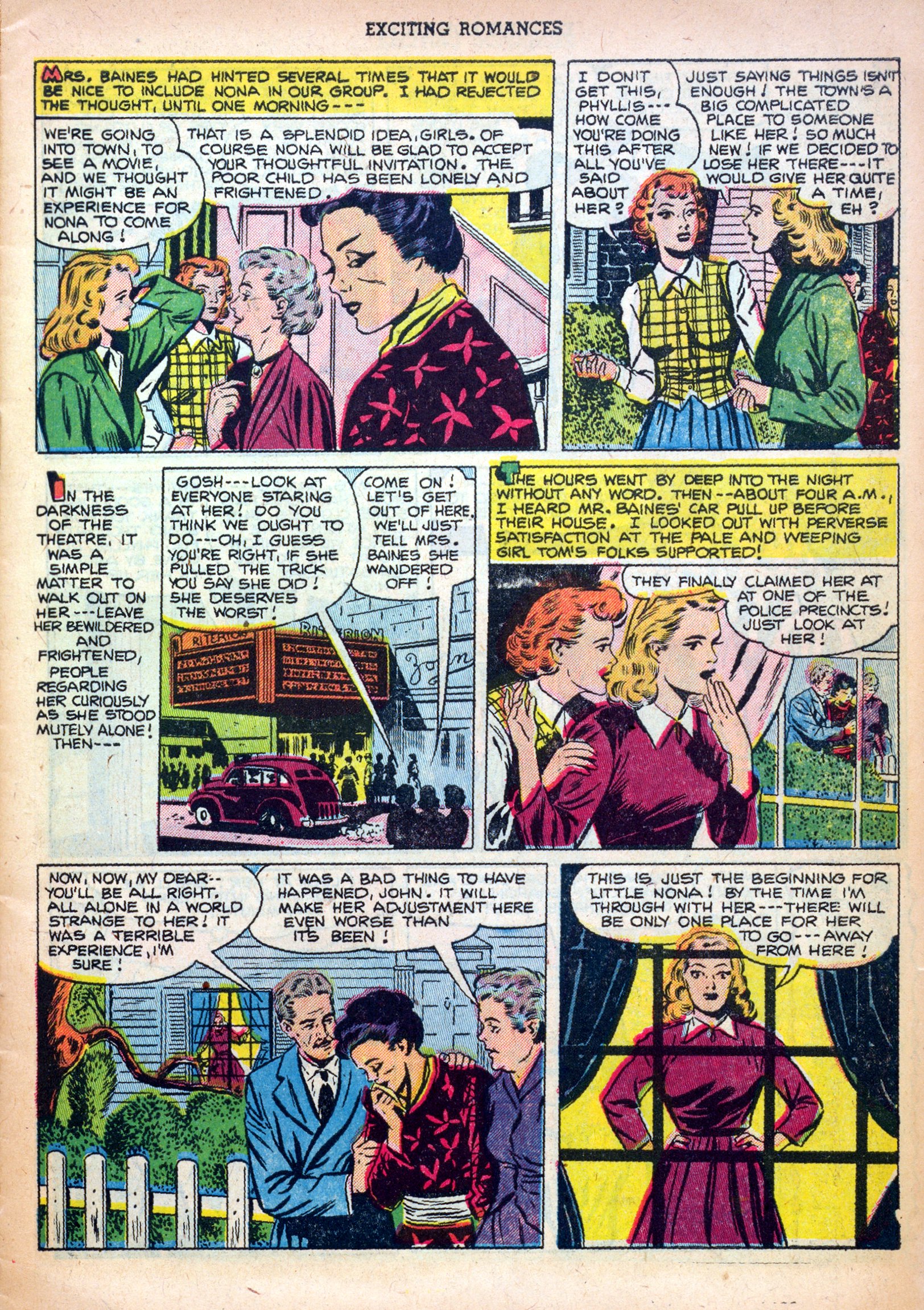 Read online Exciting Romances comic -  Issue #7 - 7