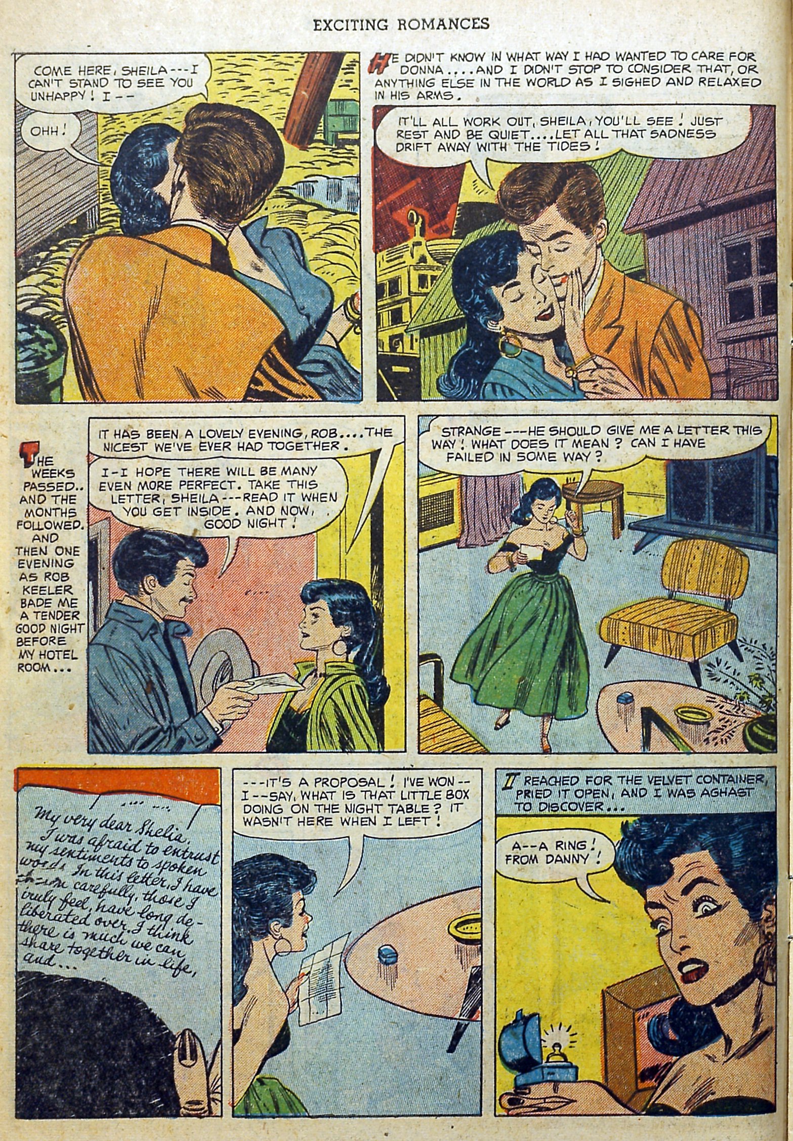 Read online Exciting Romances comic -  Issue #12 - 10
