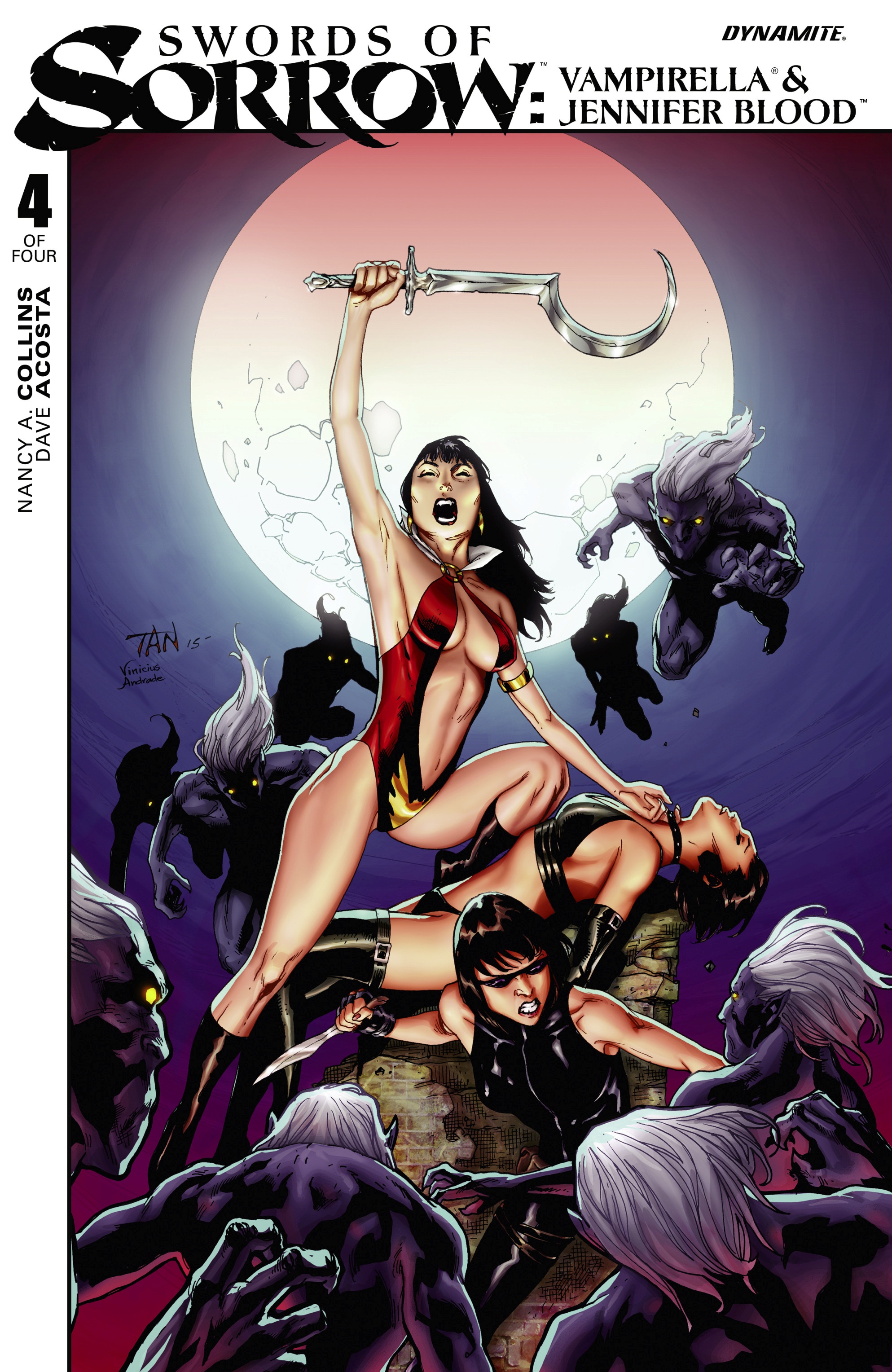 Read online Swords of Sorrow: Vampirella & Jennifer Blood comic -  Issue #4 - 1