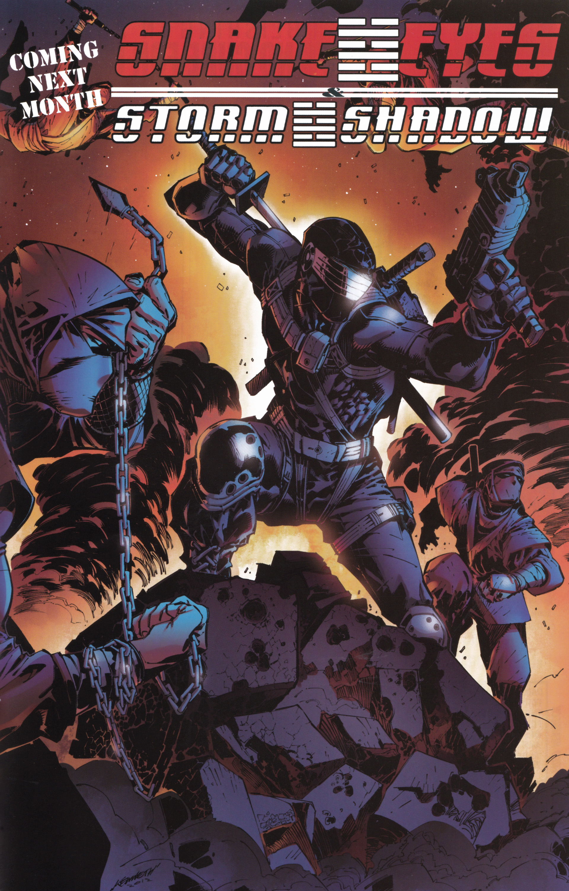 Read online Snake Eyes and Storm Shadow comic -  Issue #16 - 25