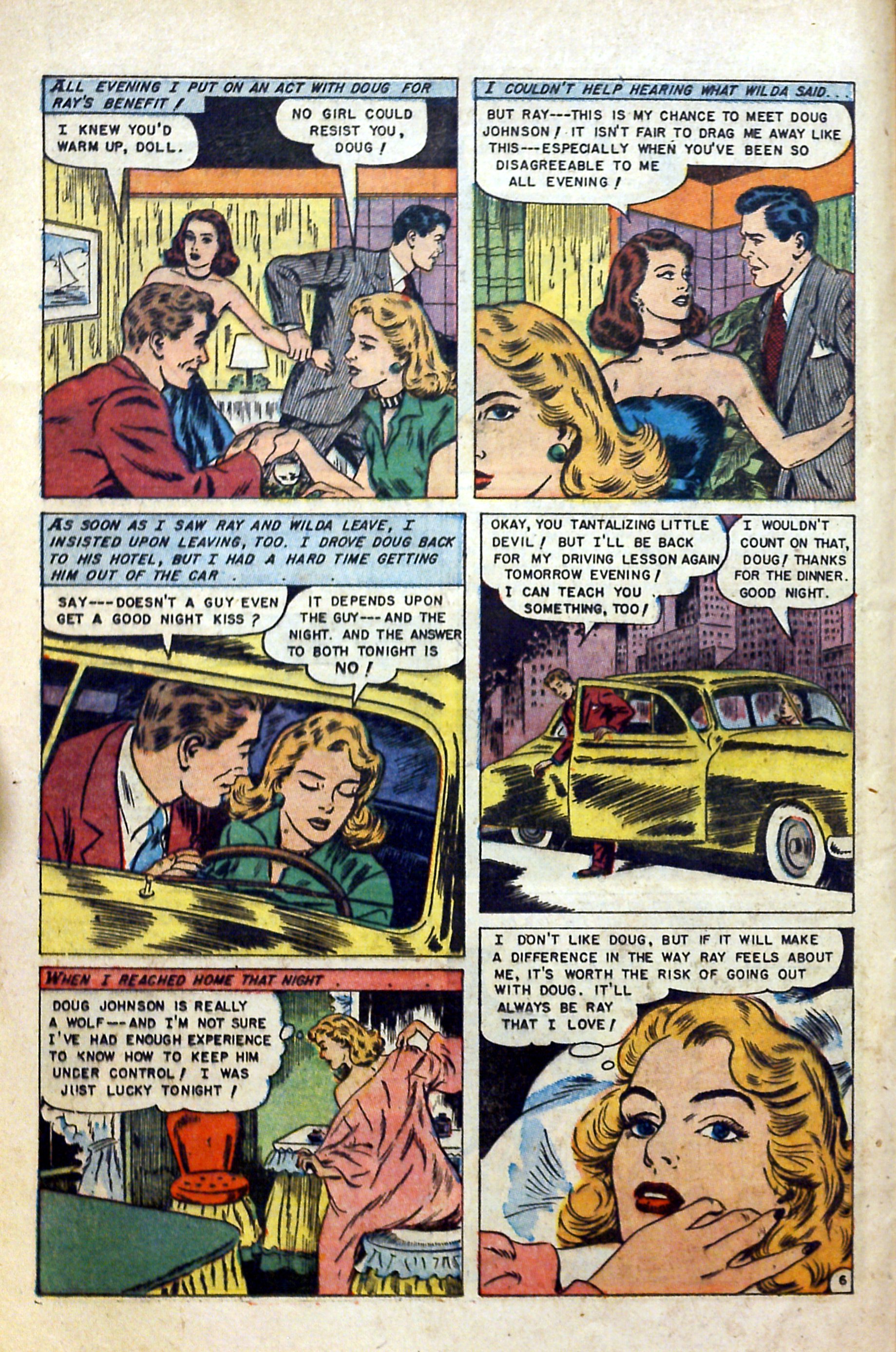 Read online Glamorous Romances comic -  Issue #69 - 16