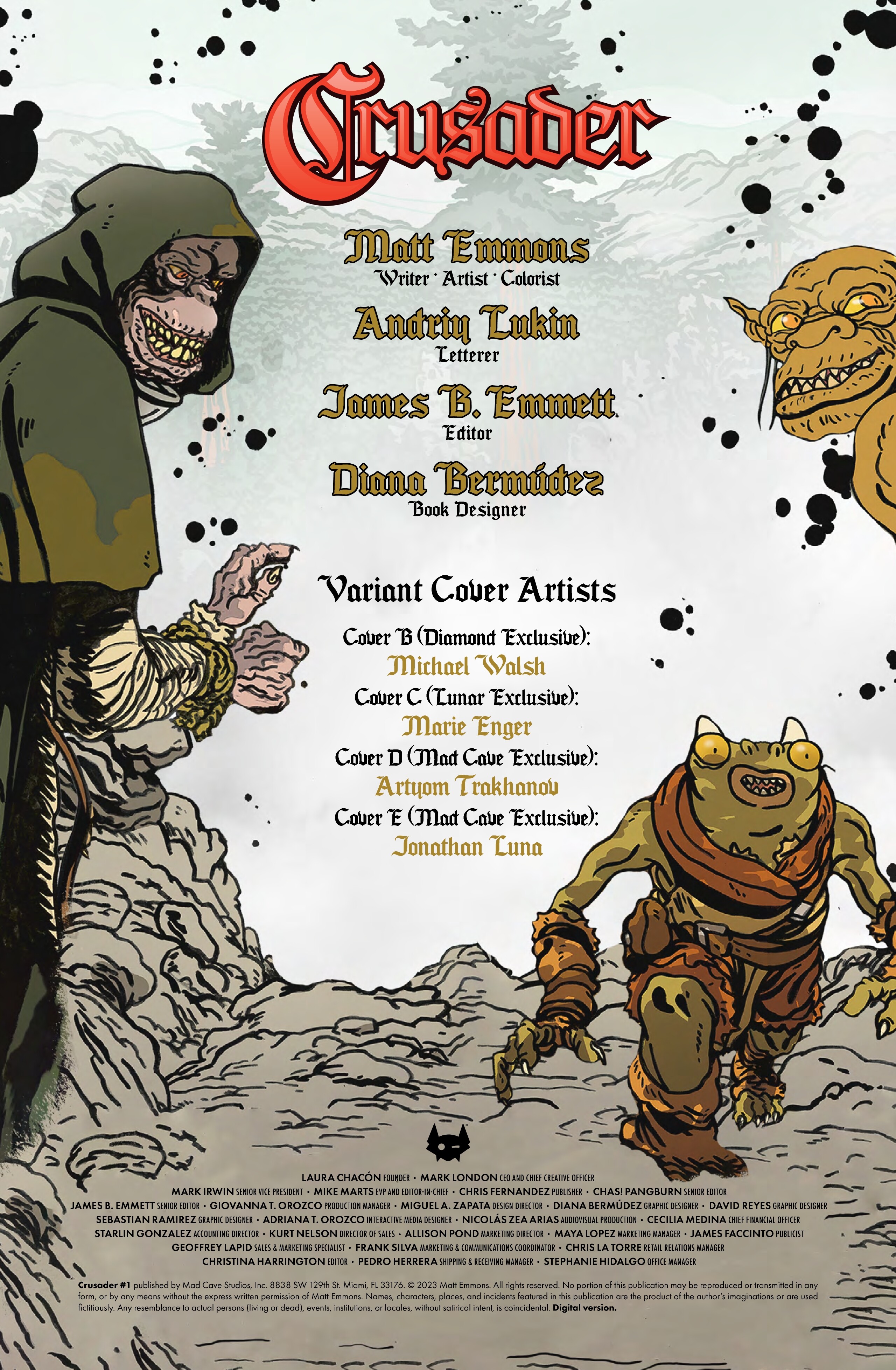 Read online Crusader comic -  Issue #1 - 2