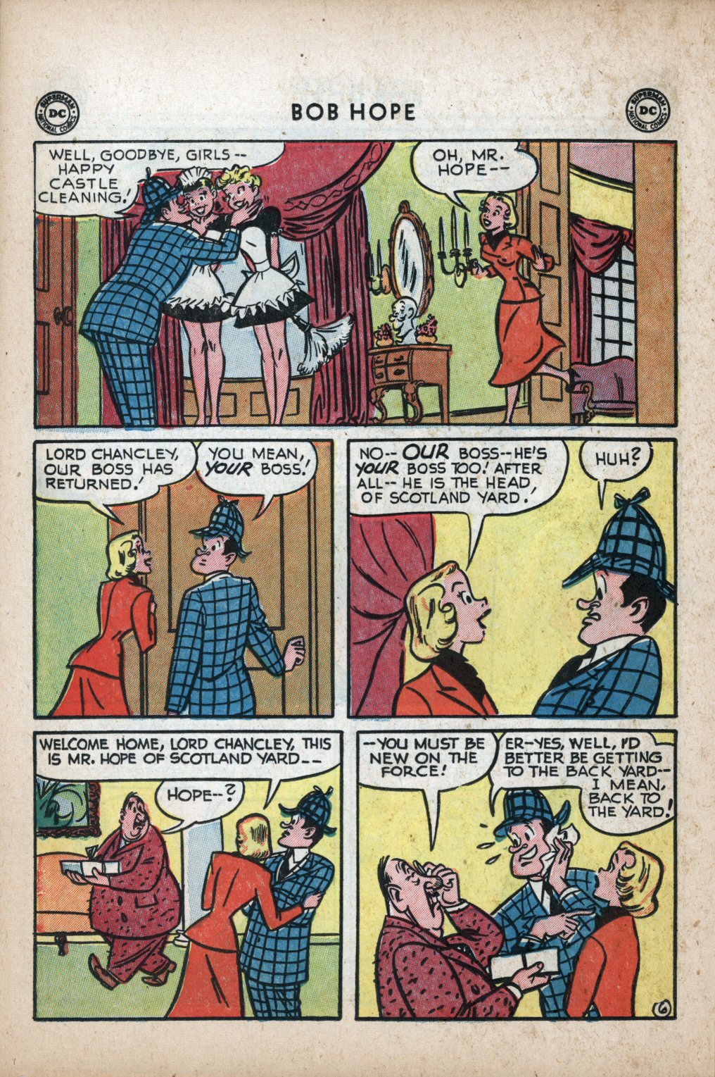 Read online The Adventures of Bob Hope comic -  Issue #15 - 30