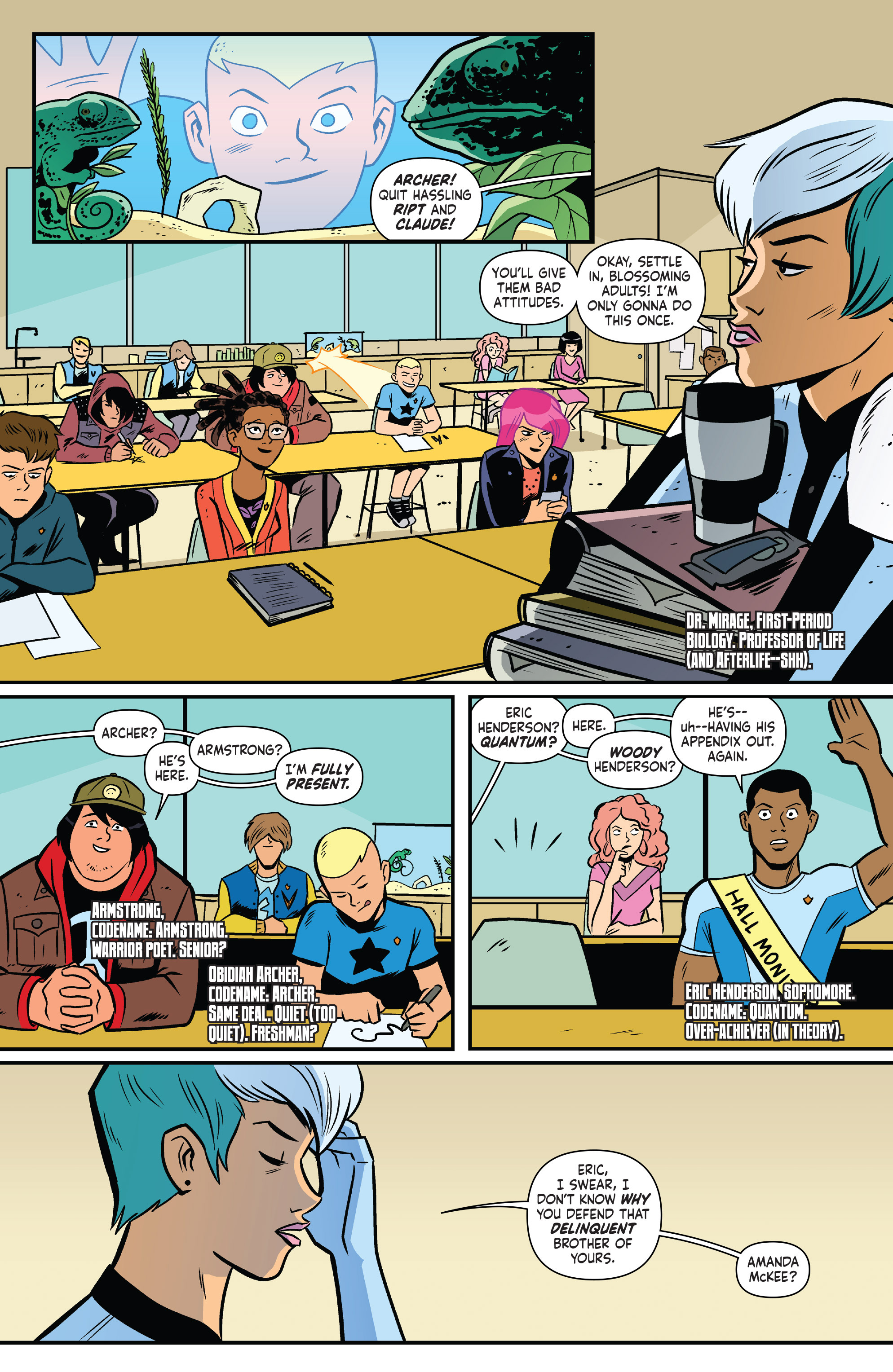 Read online Valiant High comic -  Issue #1 - 9