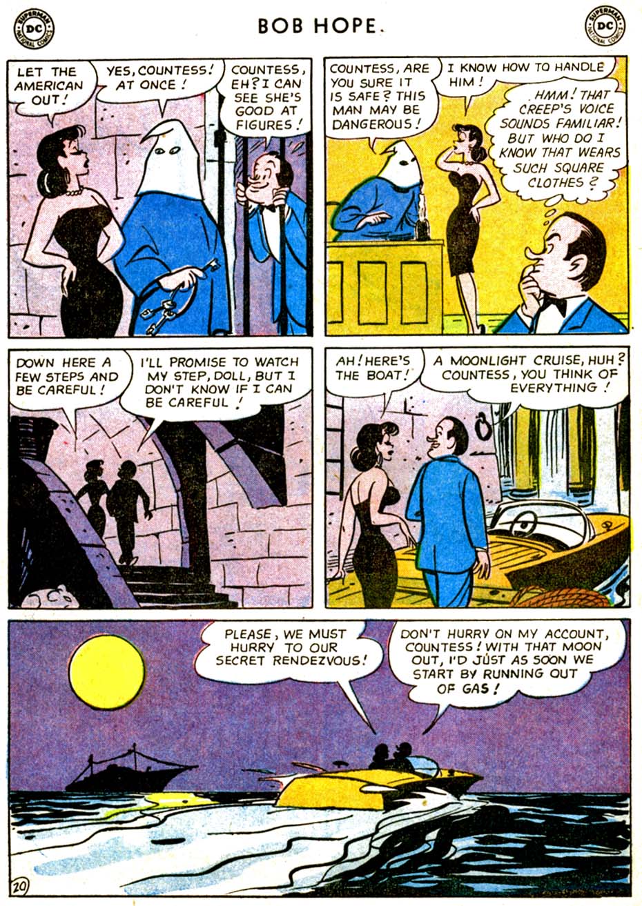 Read online The Adventures of Bob Hope comic -  Issue #66 - 26