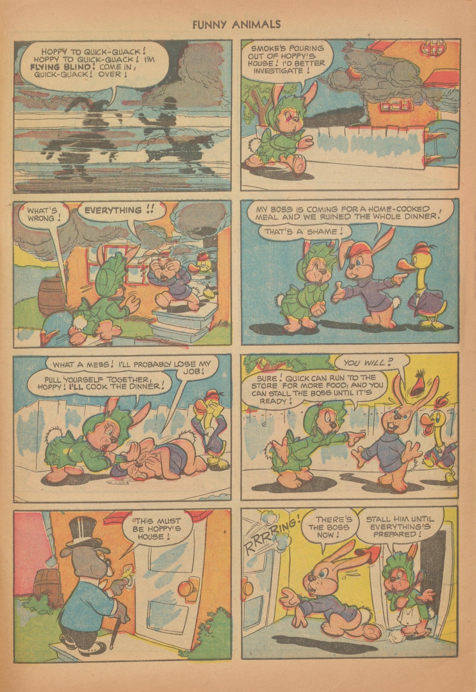Read online Fawcett's Funny Animals comic -  Issue #76 - 33