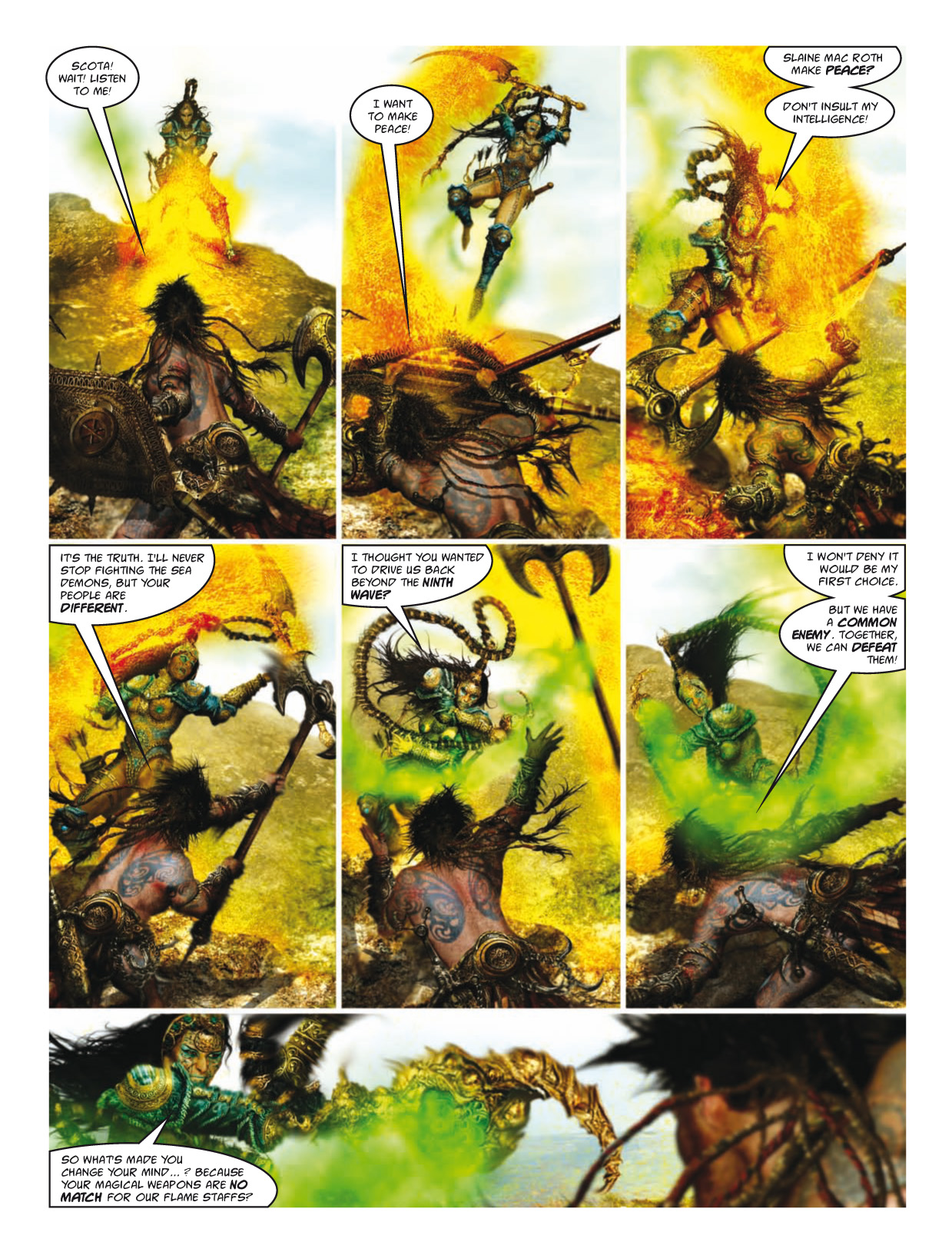 Read online Sláine comic -  Issue # TPB 11 - 23