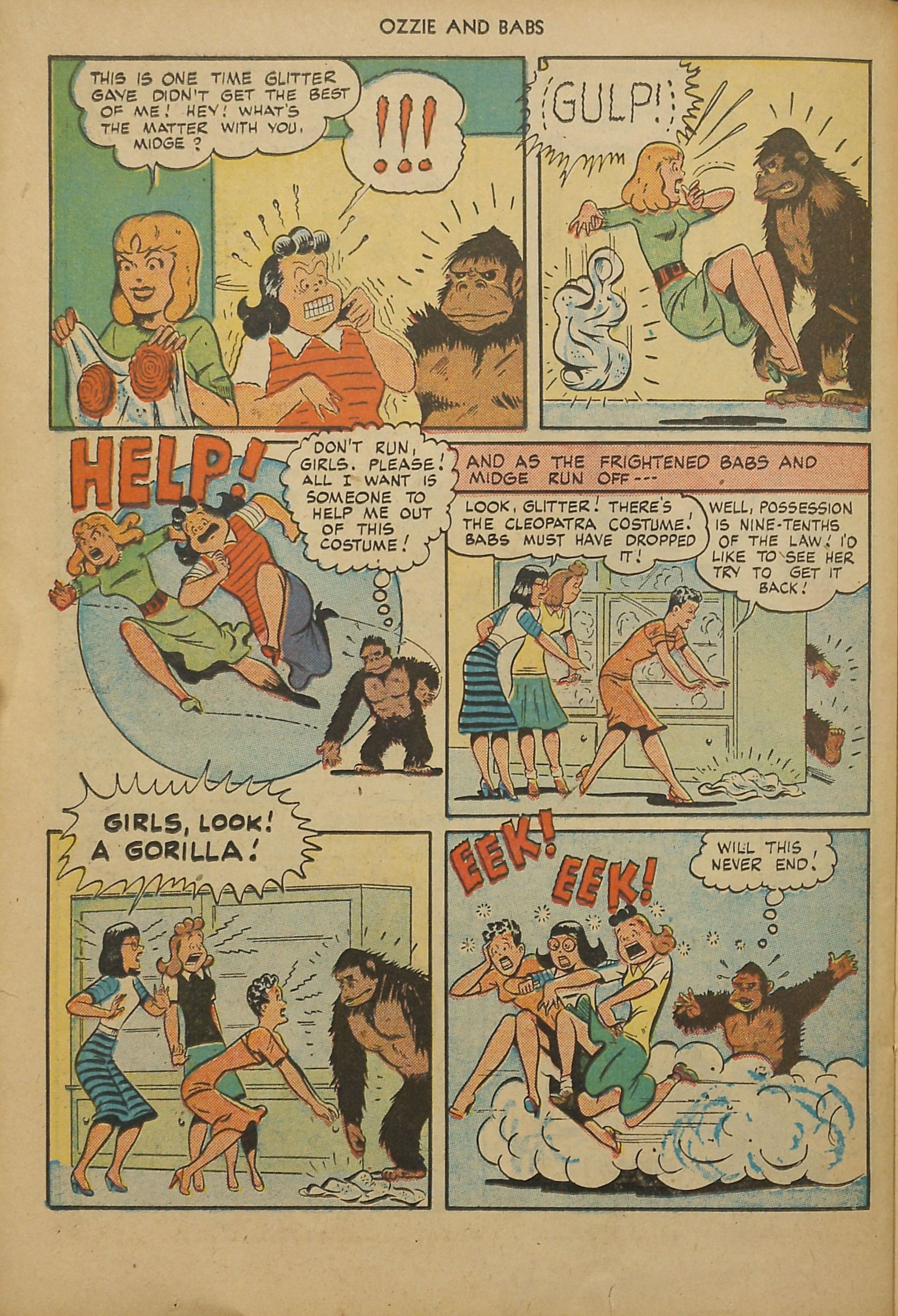 Read online Ozzie And Babs comic -  Issue #10 - 30