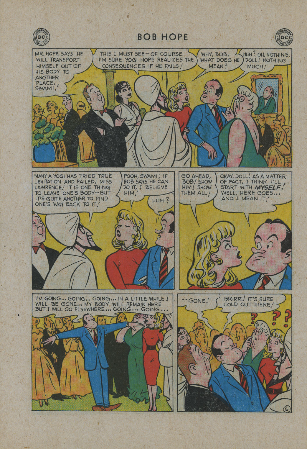 Read online The Adventures of Bob Hope comic -  Issue #52 - 30