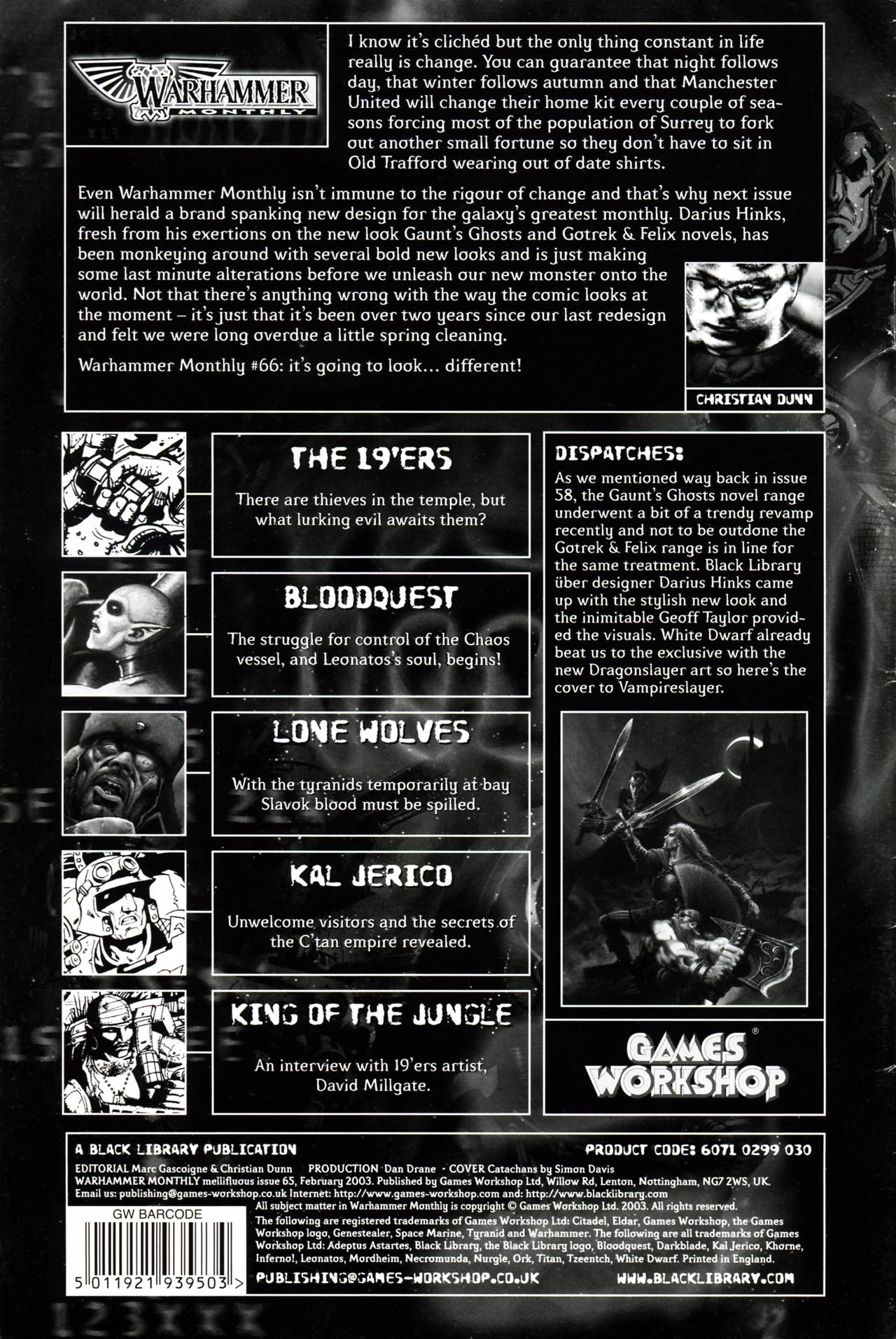 Read online Warhammer Monthly comic -  Issue #65 - 2