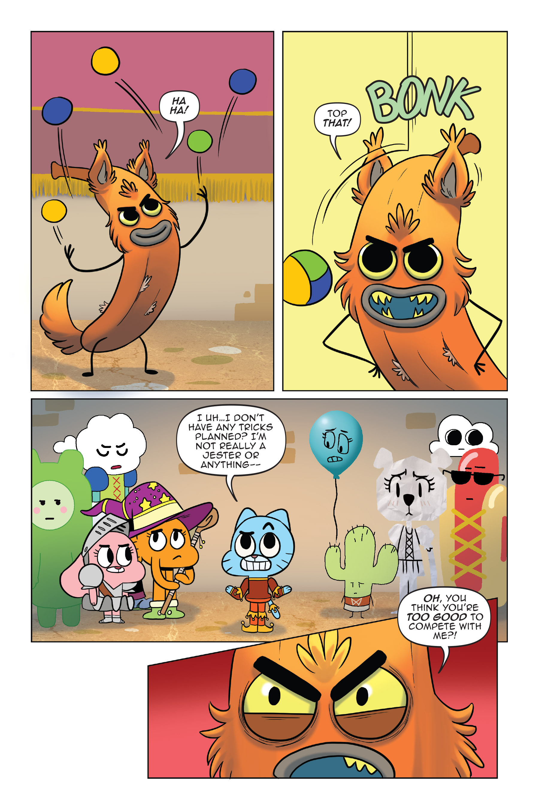 Read online The Amazing World of Gumball: Fairy Tale Trouble comic -  Issue # Full - 119