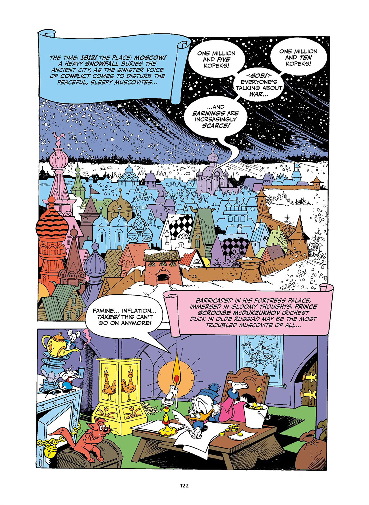 Read online Uncle Scrooge and Donald Duck in Les Misérables and War and Peace comic -  Issue # TPB (Part 2) - 22