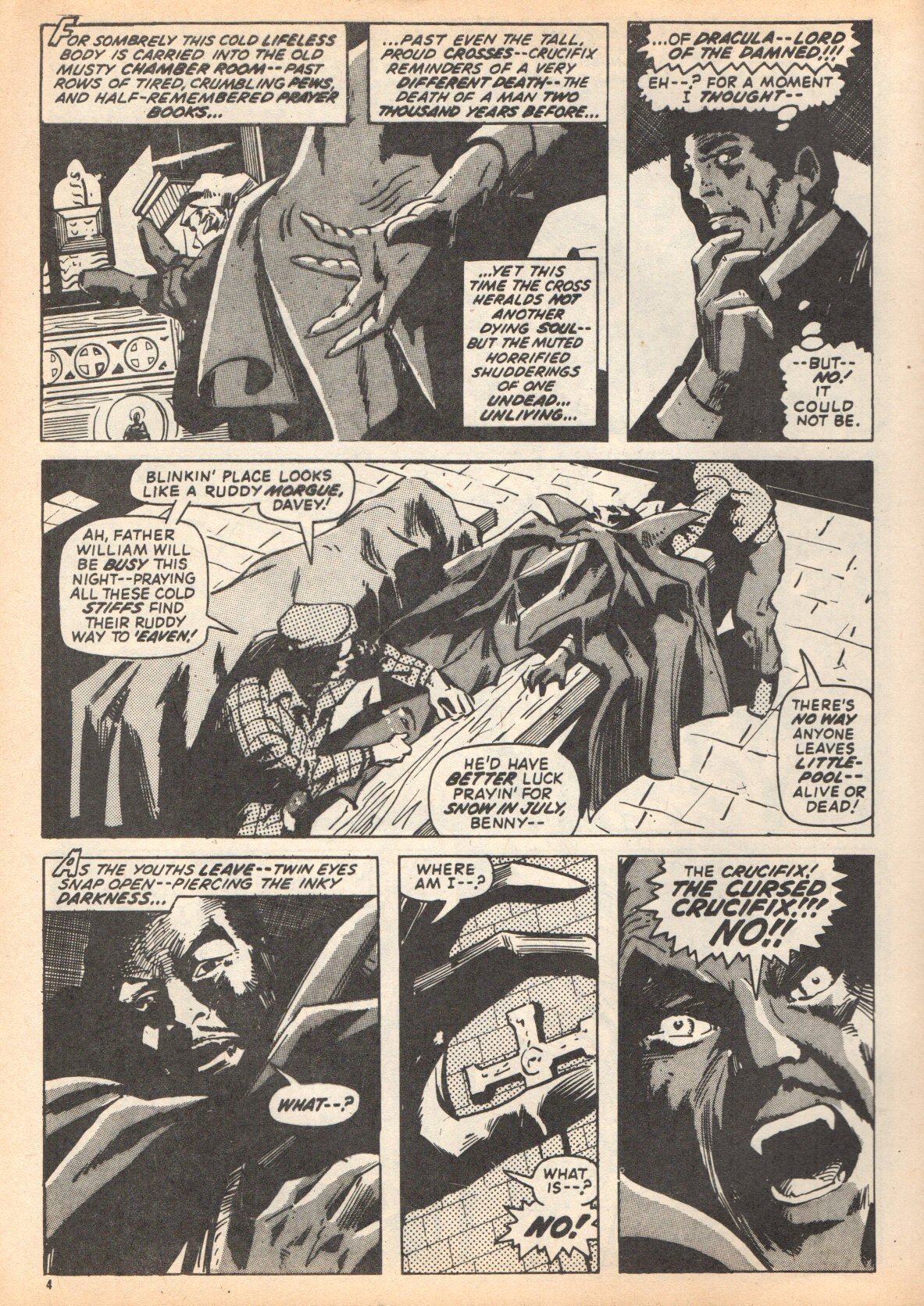 Read online Dracula Lives (1974) comic -  Issue #18 - 4