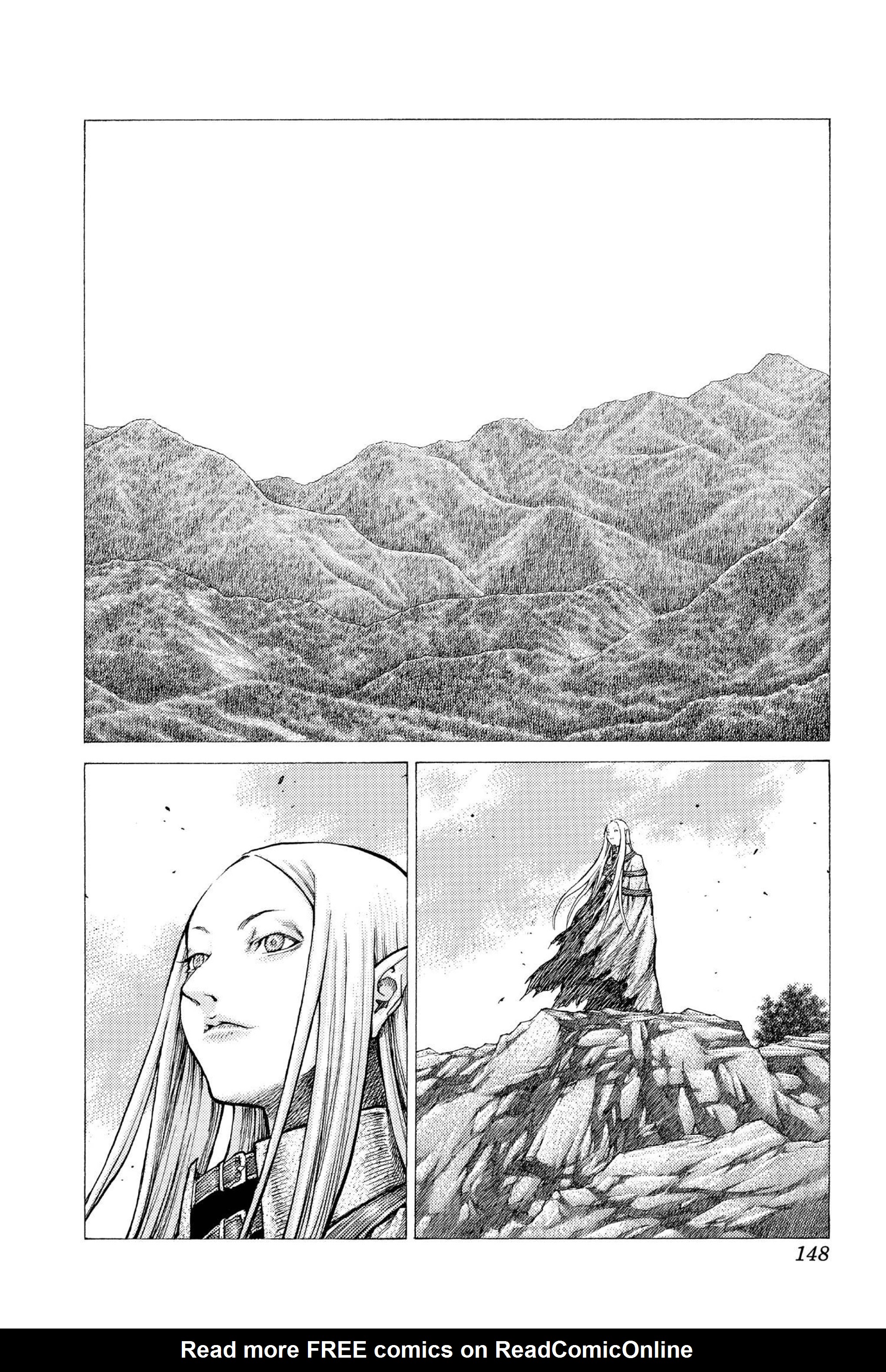 Read online Claymore comic -  Issue #7 - 138