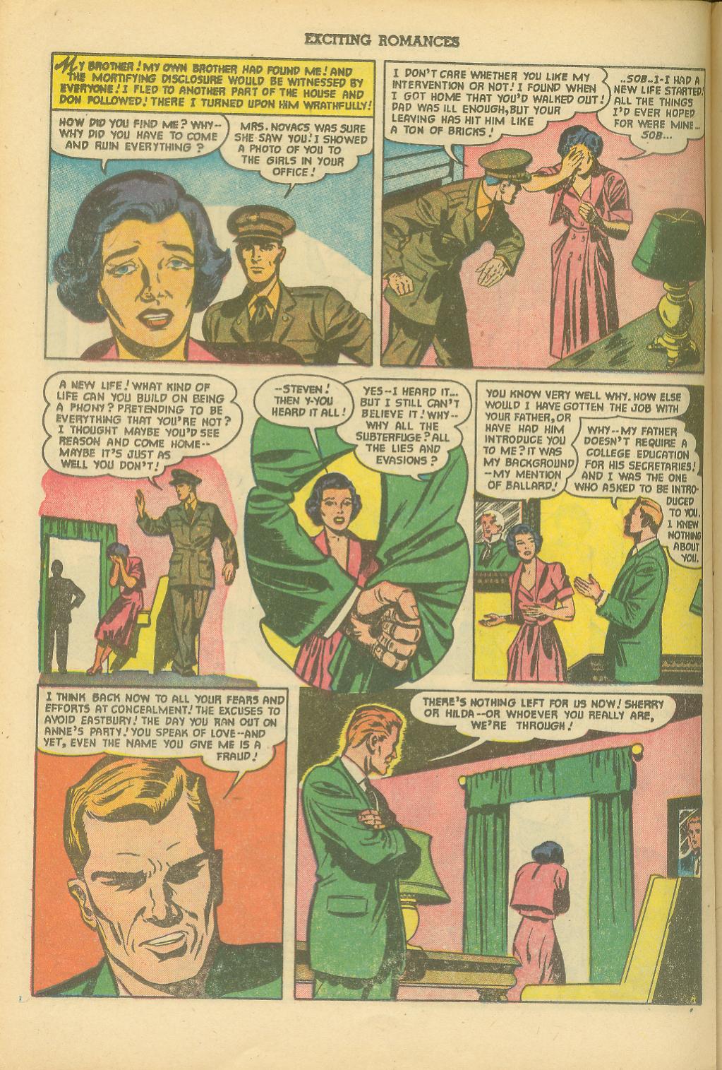 Read online Exciting Romances comic -  Issue #6 - 22