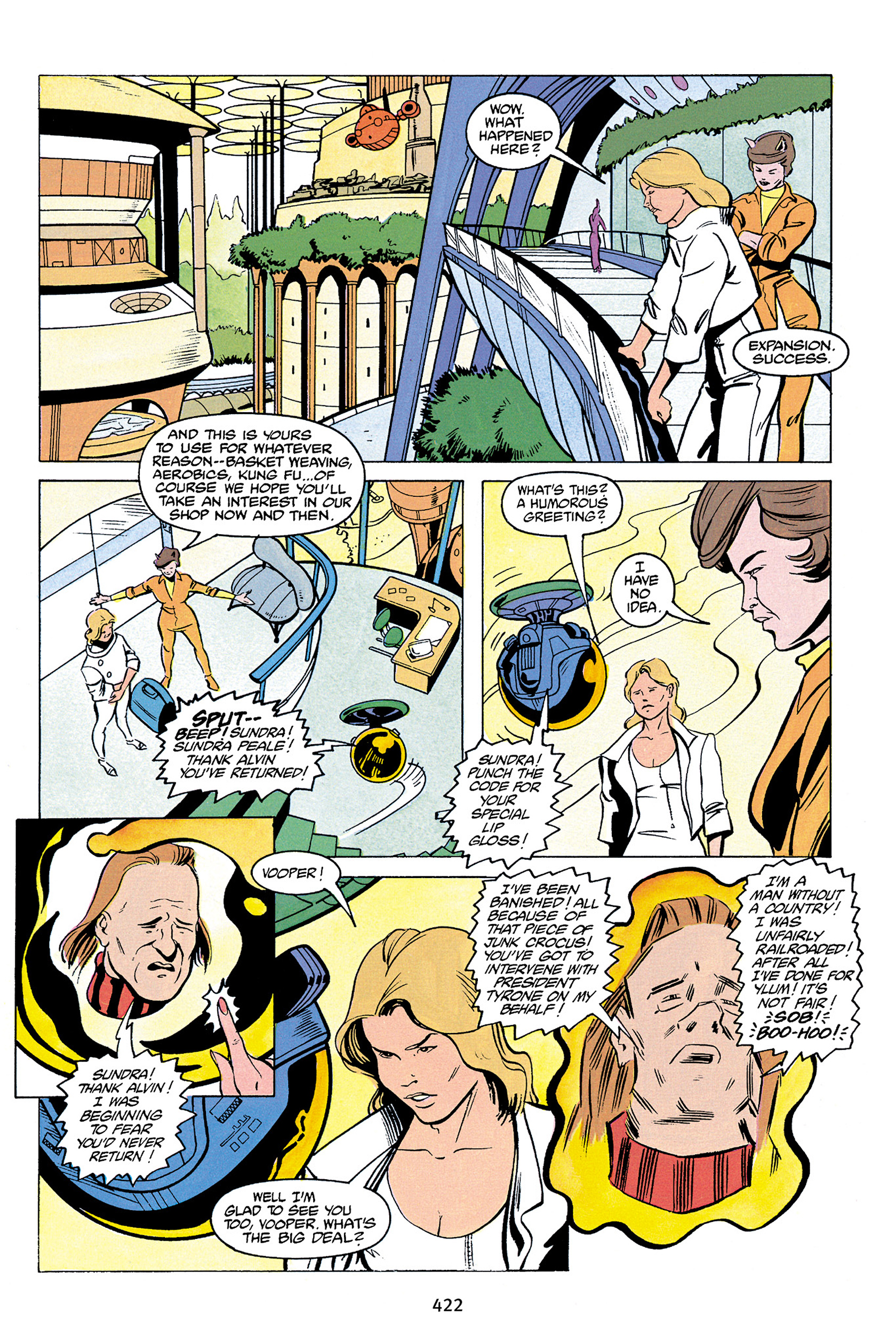 Read online Nexus Omnibus comic -  Issue # TPB 5 - 421