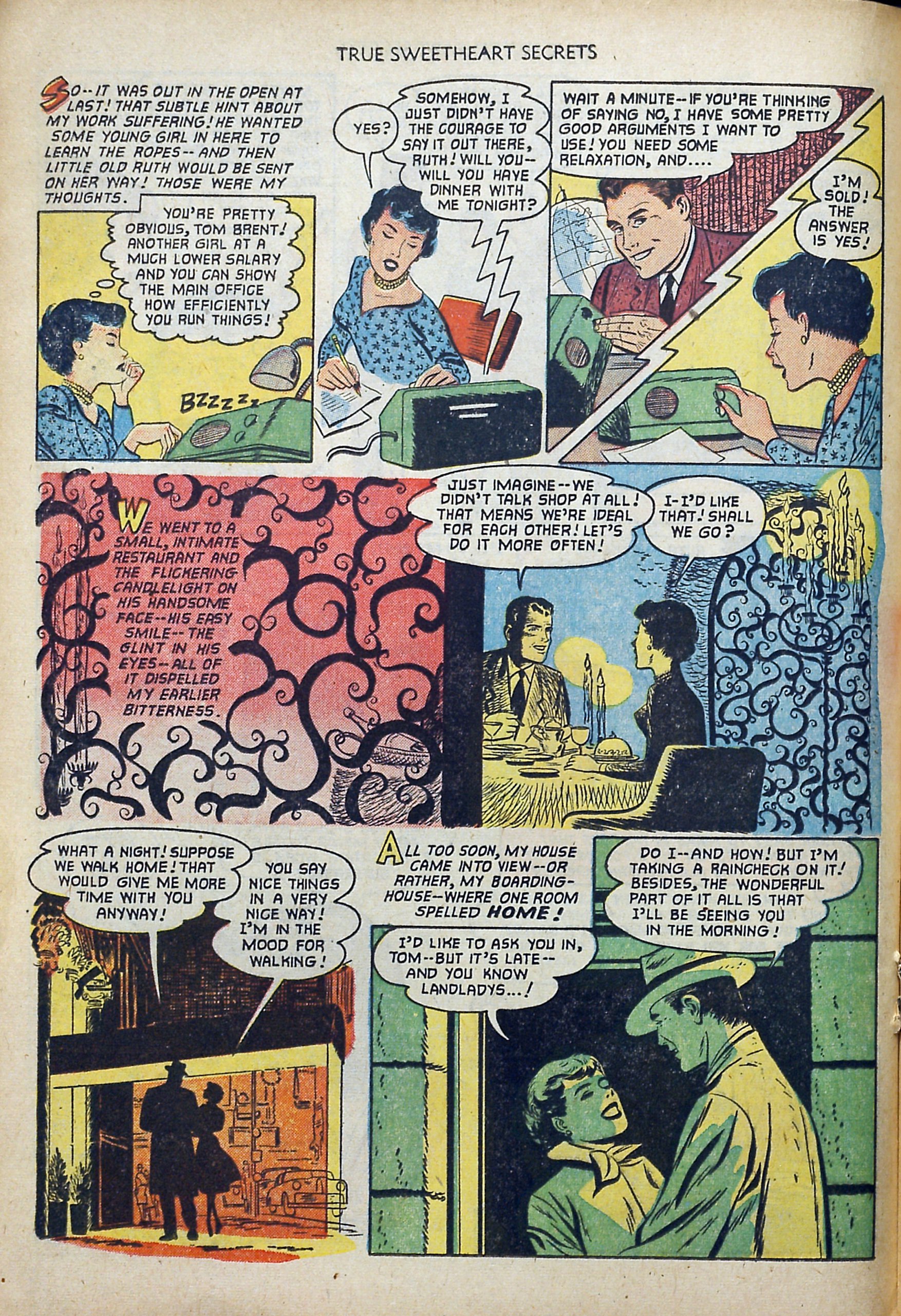 Read online True Sweetheart Secrets comic -  Issue #8 - 16