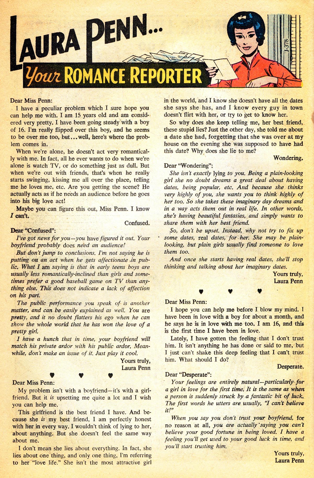 Read online Young Romance comic -  Issue #162 - 22