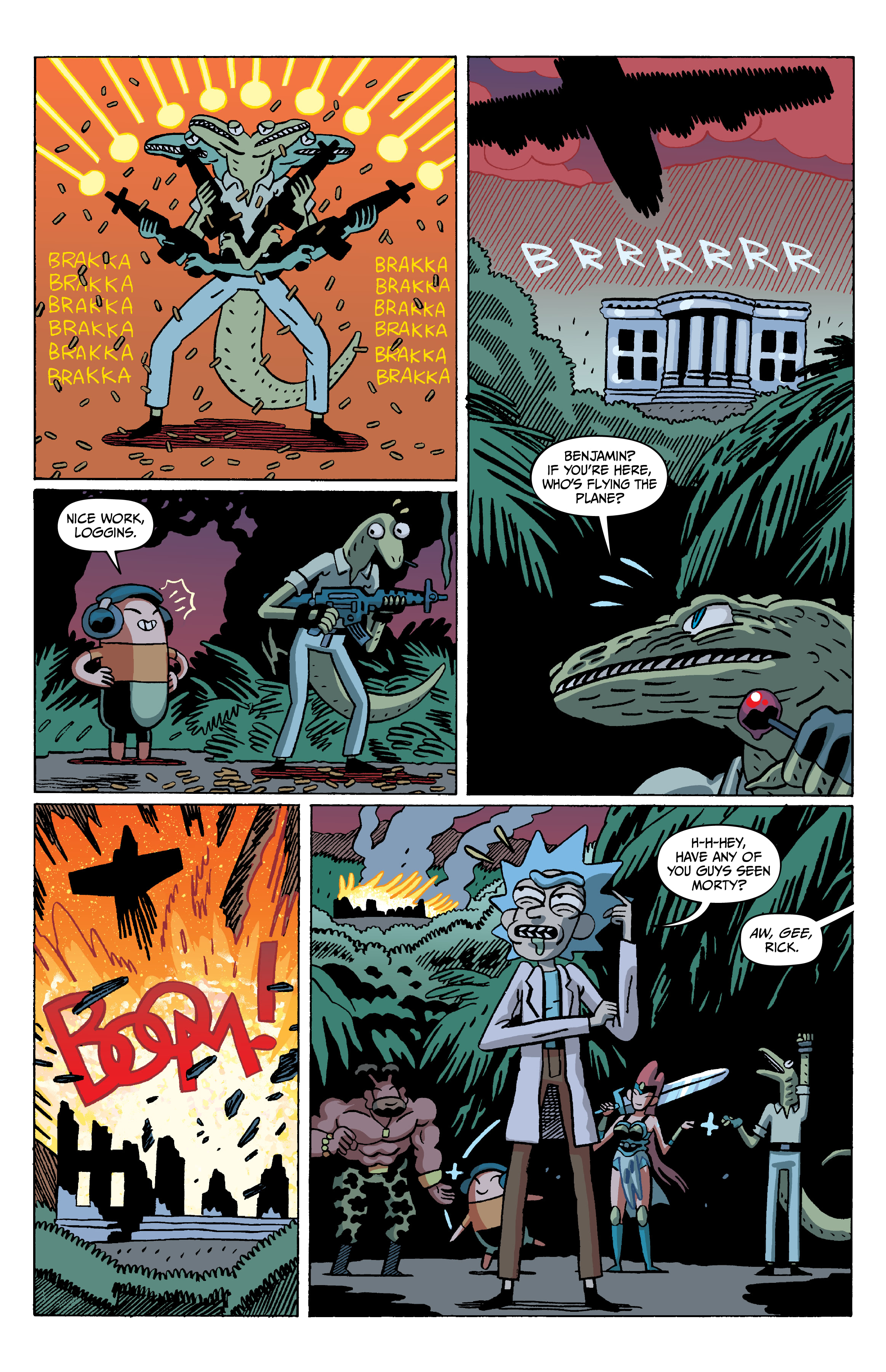 Read online Rick and Morty Deluxe Edition comic -  Issue # TPB 7 (Part 1) - 94