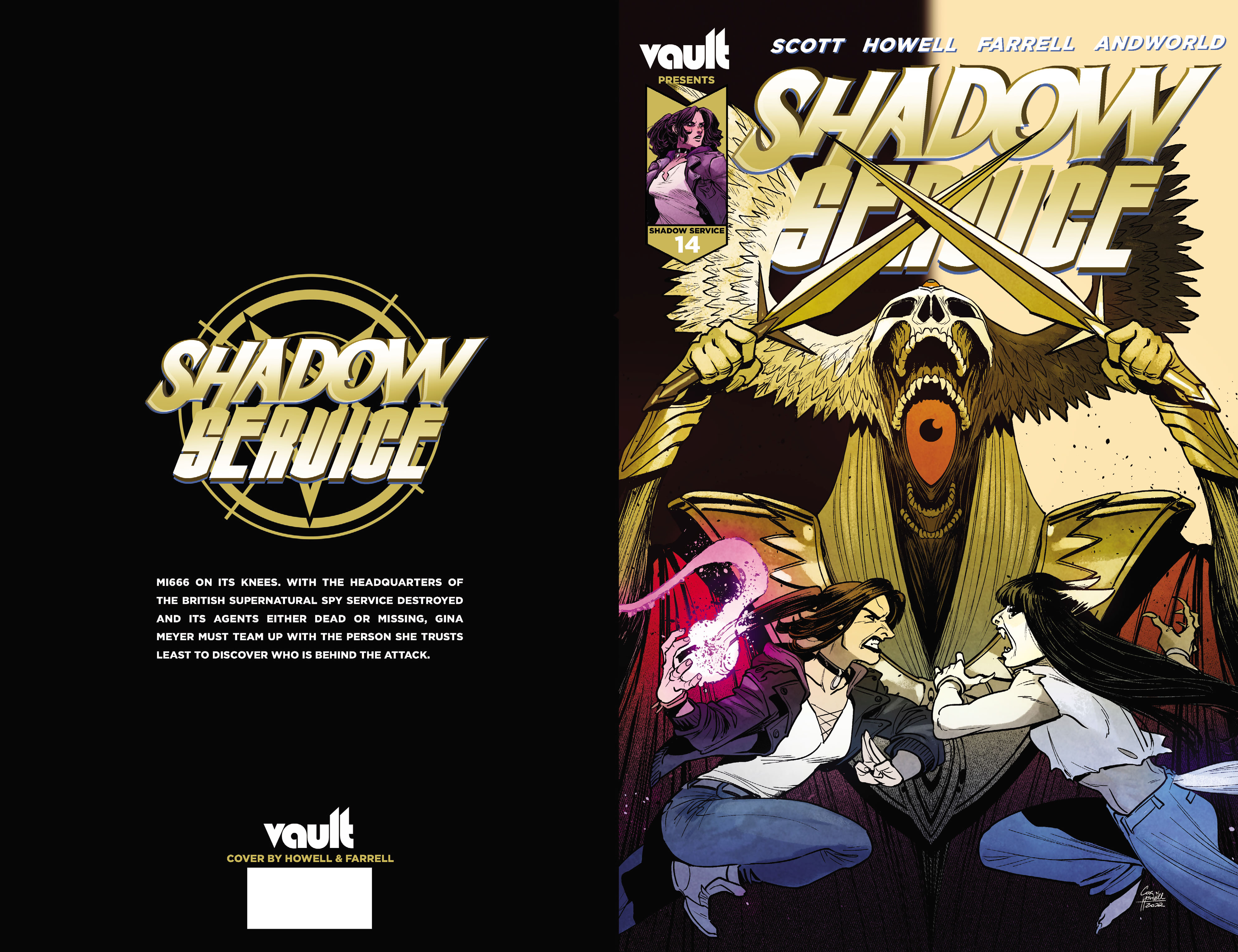 Read online Shadow Service comic -  Issue #14 - 1