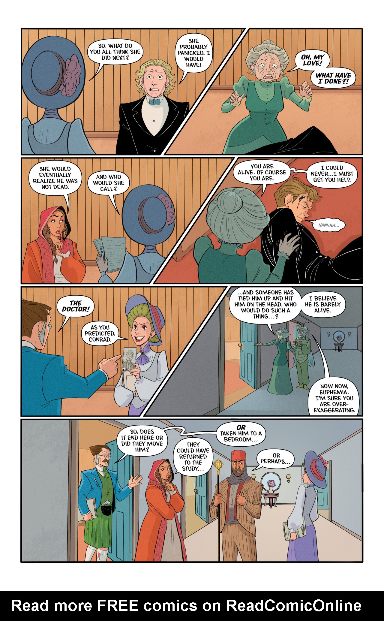 Read online Mysterium comic -  Issue #3 - 21