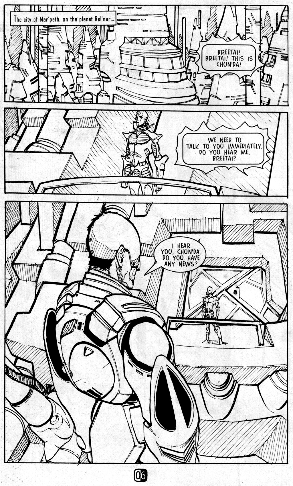 Read online Robotech: Warriors comic -  Issue #3 - 7