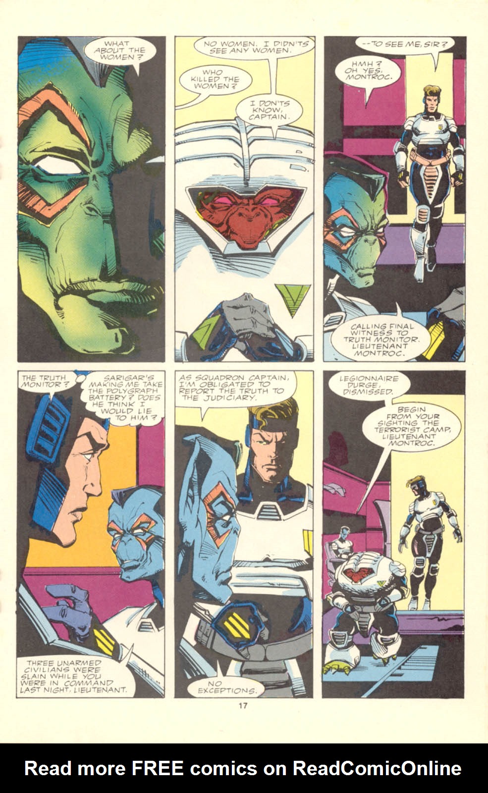Read online Alien Legion comic -  Issue #17 - 19