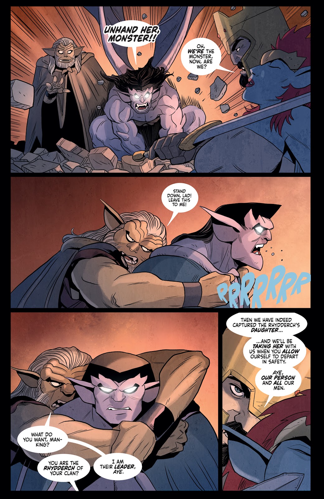 Gargoyles: Dark Ages issue 2 - Page 21