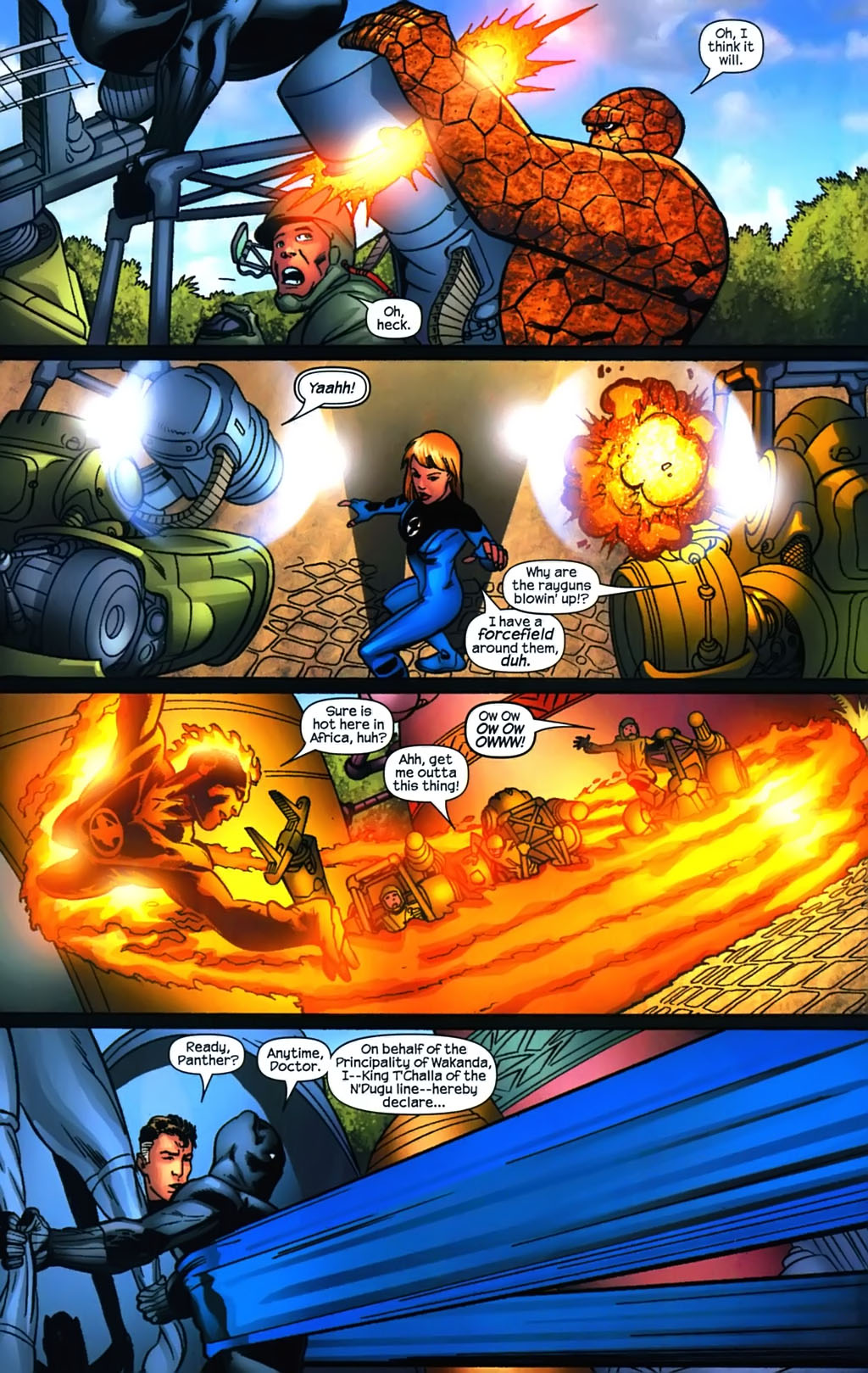 Read online Marvel Adventures Fantastic Four comic -  Issue #10 - 22