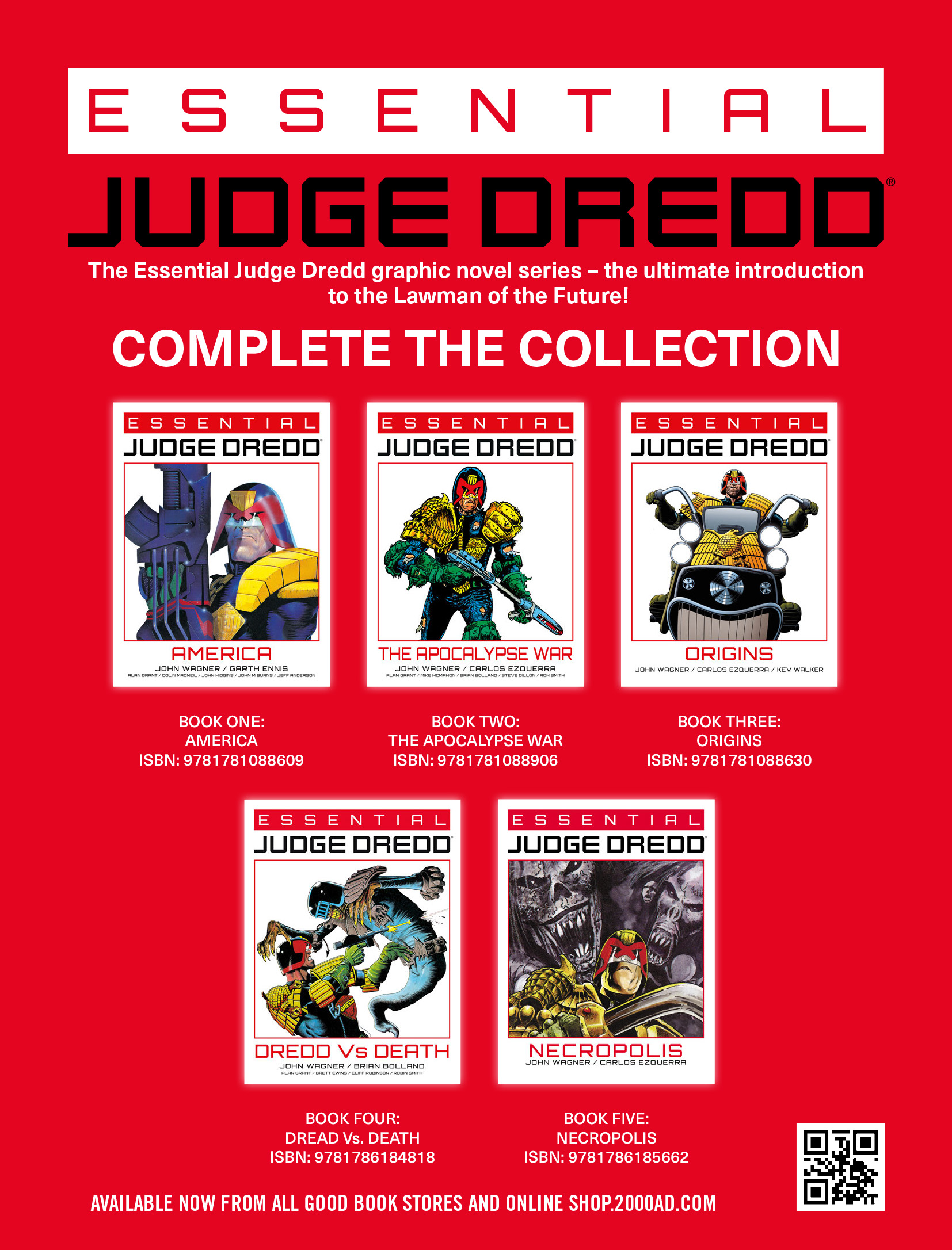 Read online Essential Judge Dredd: Judgement Day comic -  Issue # TPB - 162