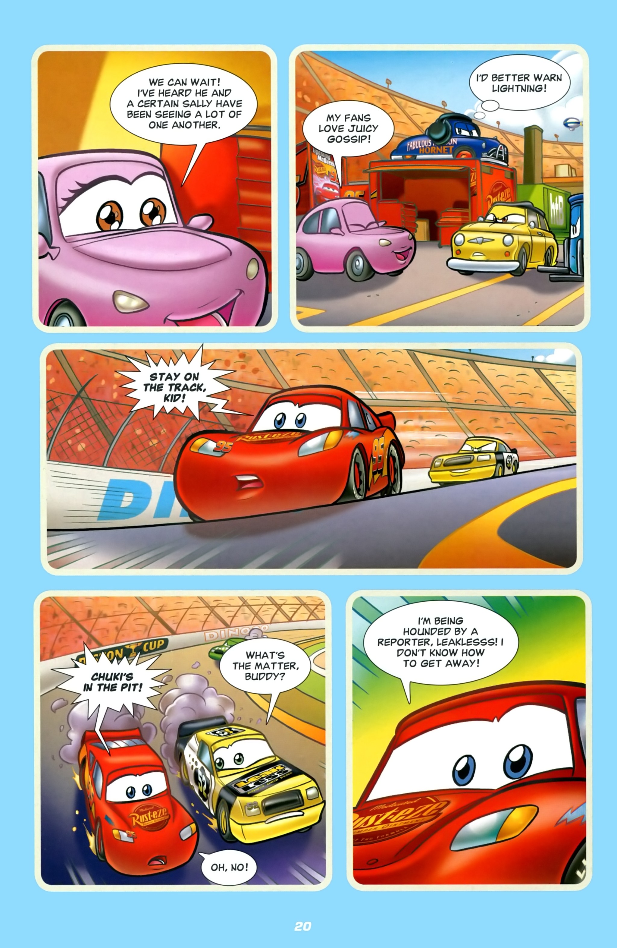 Read online Disney Pixar Cars comic -  Issue # Full - 20