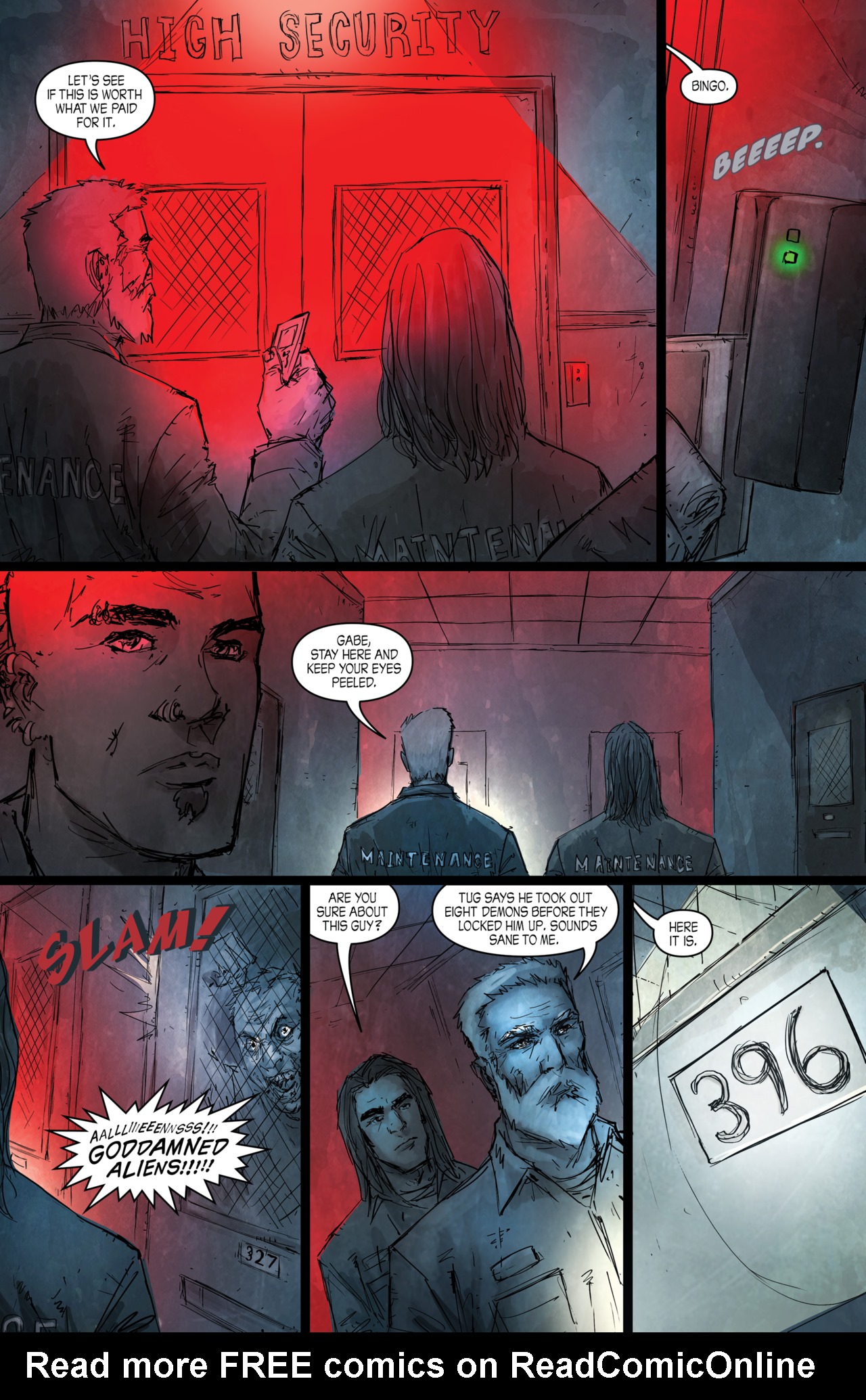 Read online John Carpenter's Night Terrors comic -  Issue #13 Horseman - 35