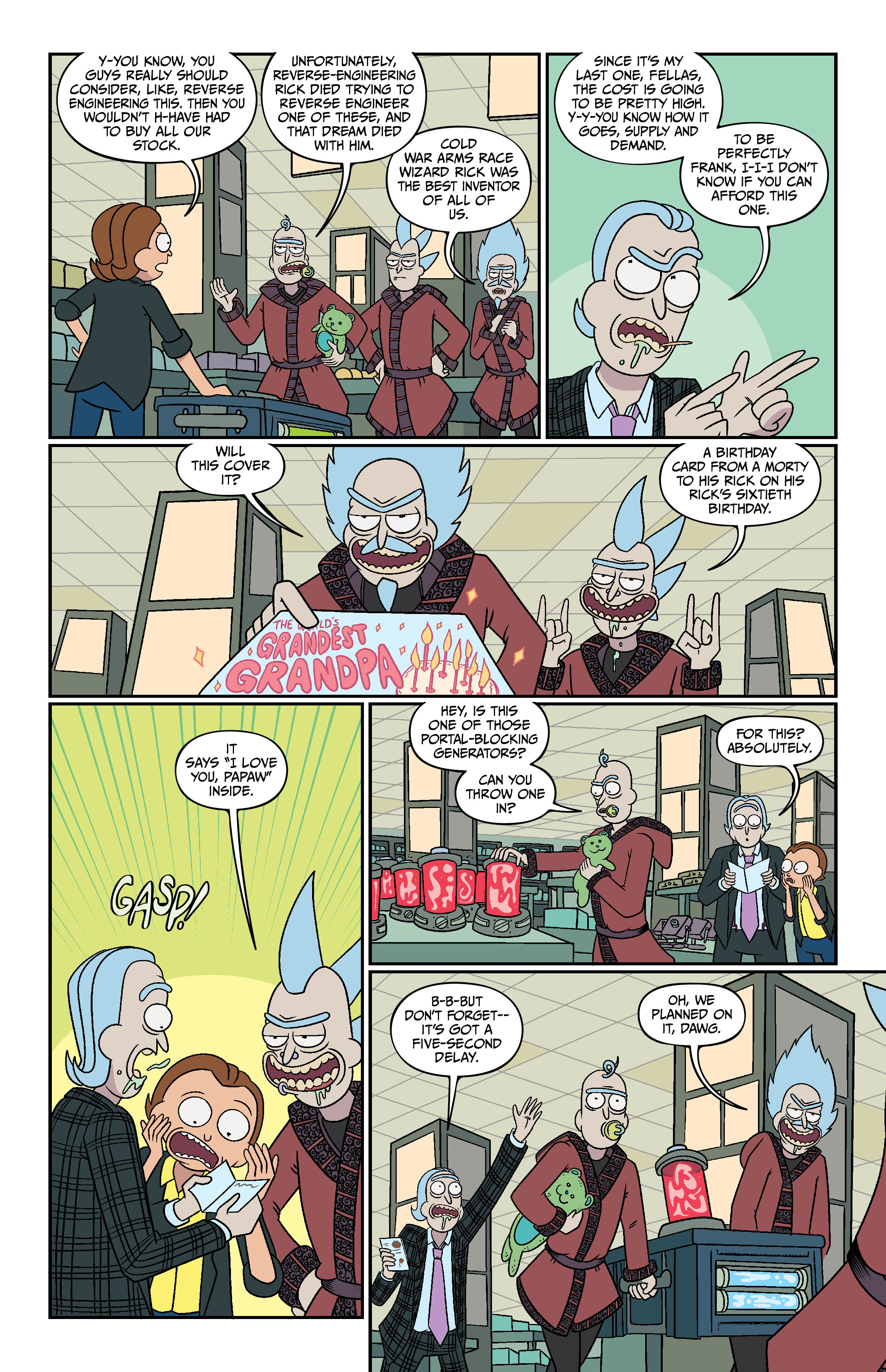 Read online Rick and Morty Deluxe Edition comic -  Issue # TPB 8 (Part 2) - 90