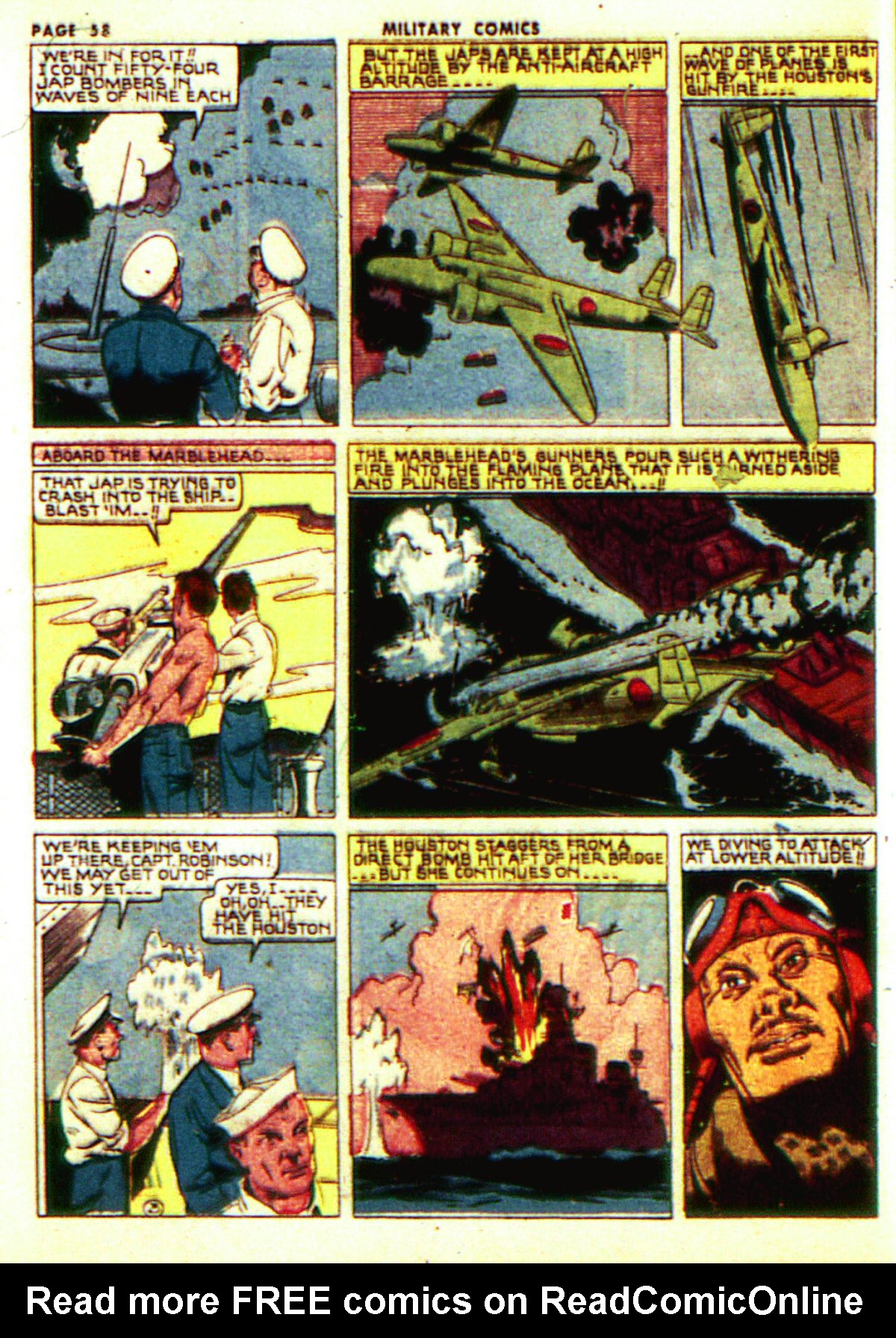 Read online Military Comics comic -  Issue #12 - 60