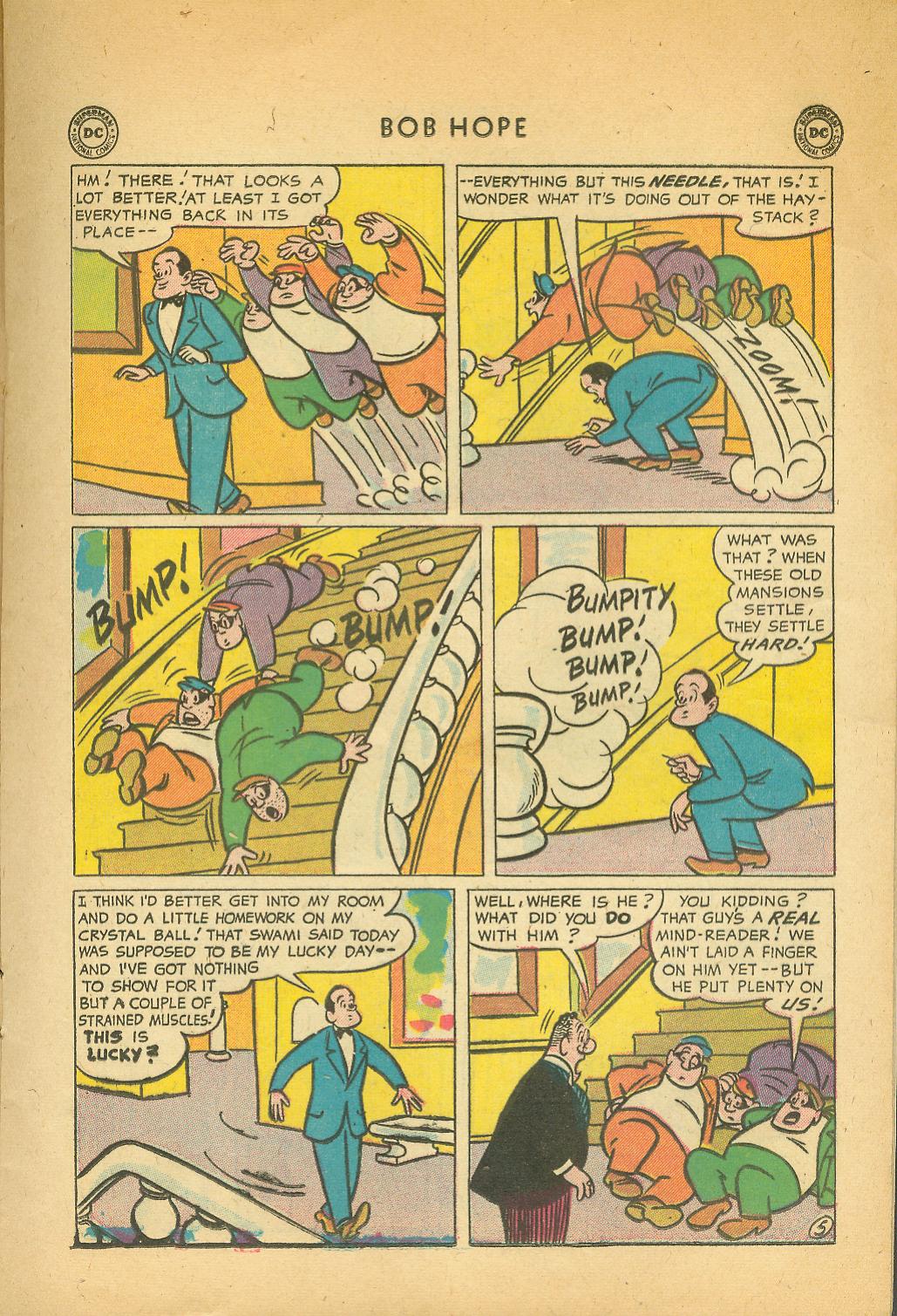 Read online The Adventures of Bob Hope comic -  Issue #40 - 17