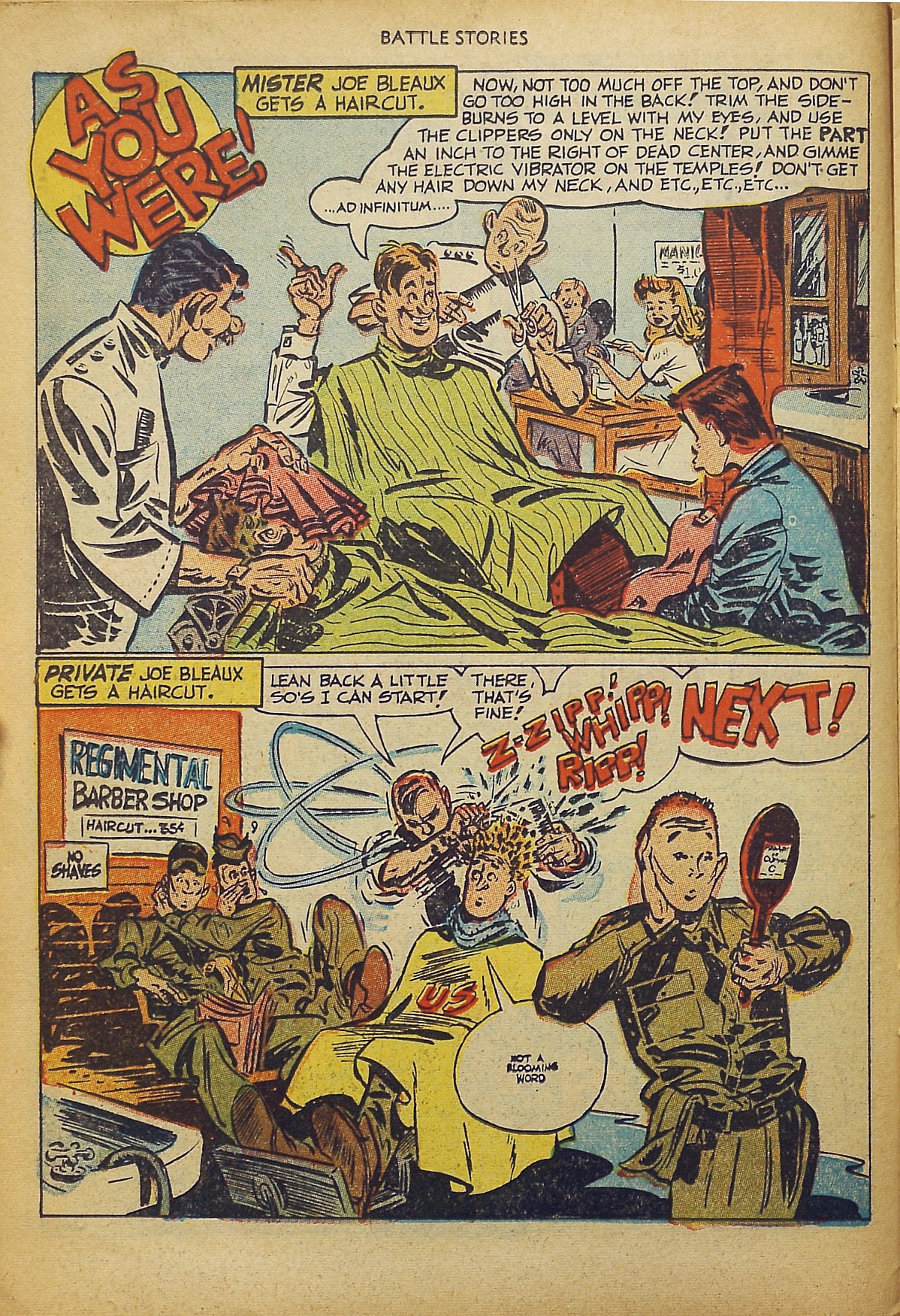 Read online Battle Stories comic -  Issue #7 - 14