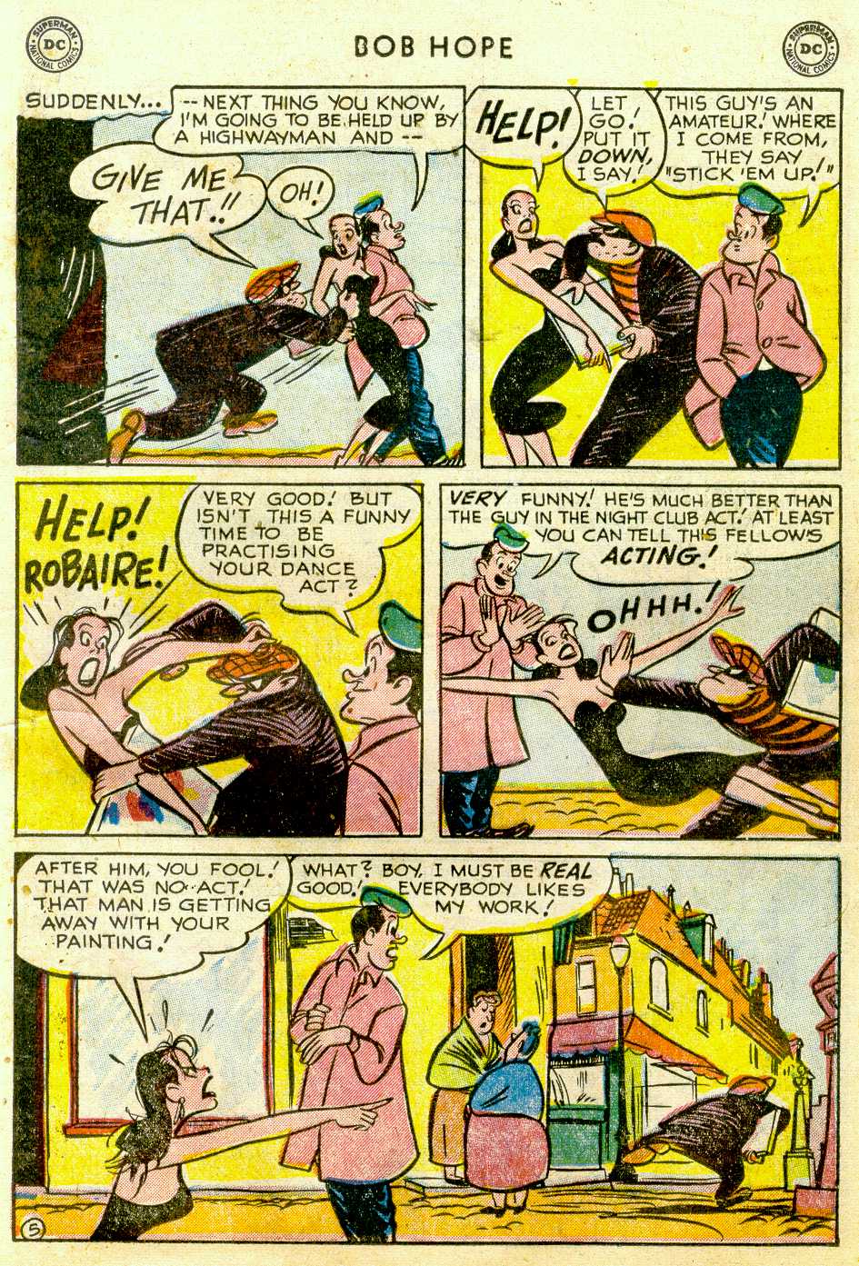 Read online The Adventures of Bob Hope comic -  Issue #19 - 19