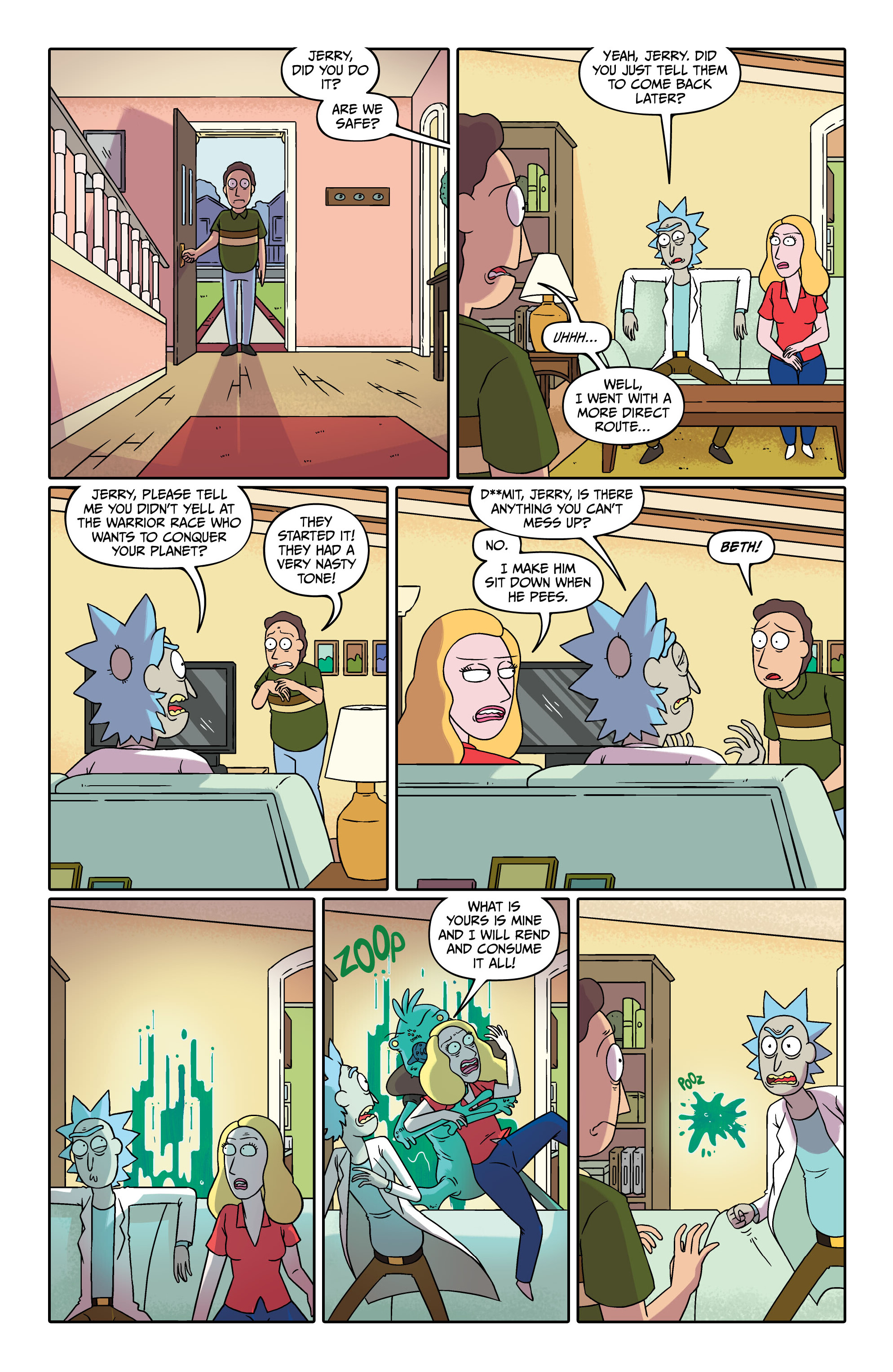 Read online Rick and Morty: Annihilation Tour comic -  Issue # TPB - 85