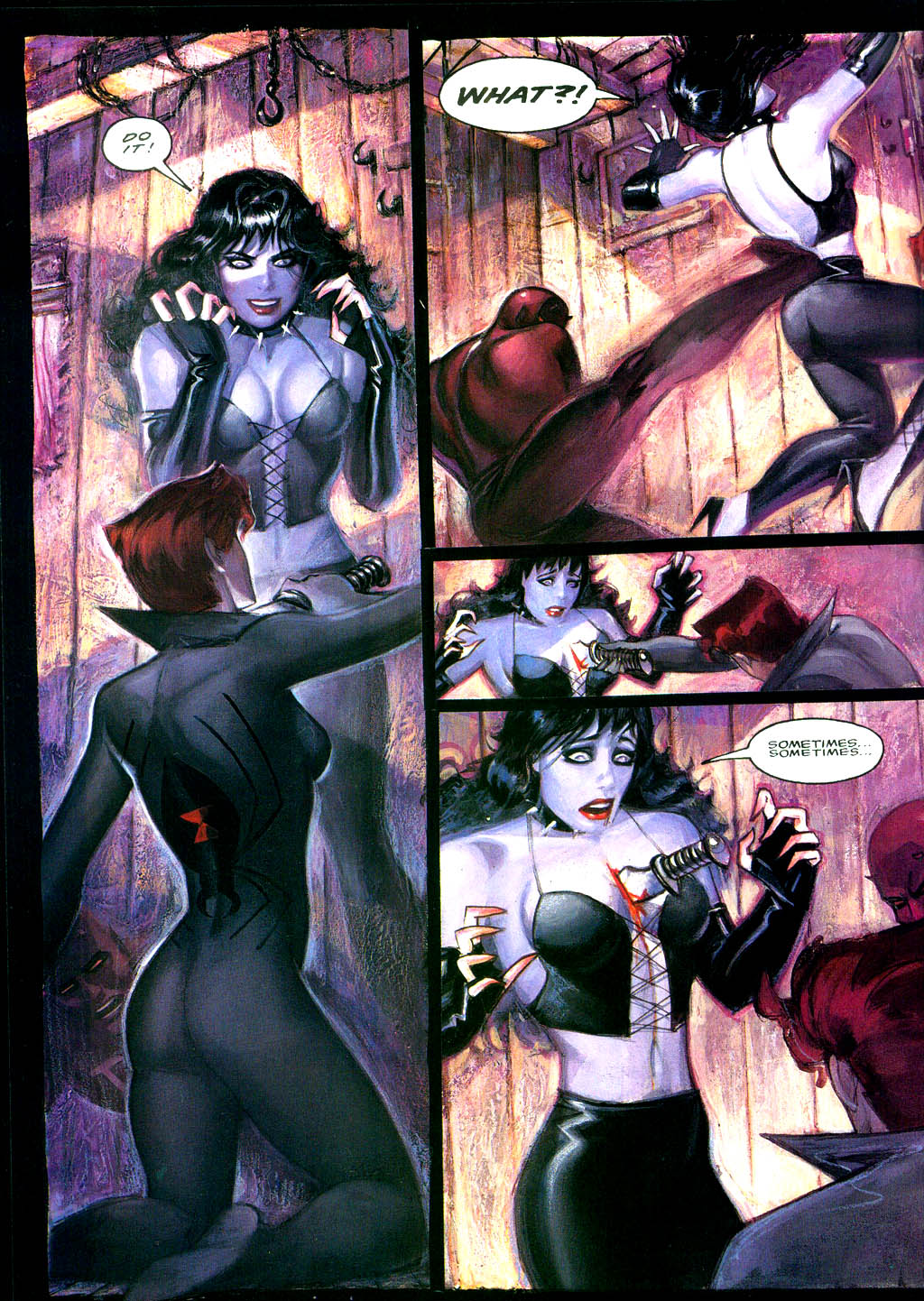 Read online Daredevil / Black Widow: Abattoir comic -  Issue # Full - 57