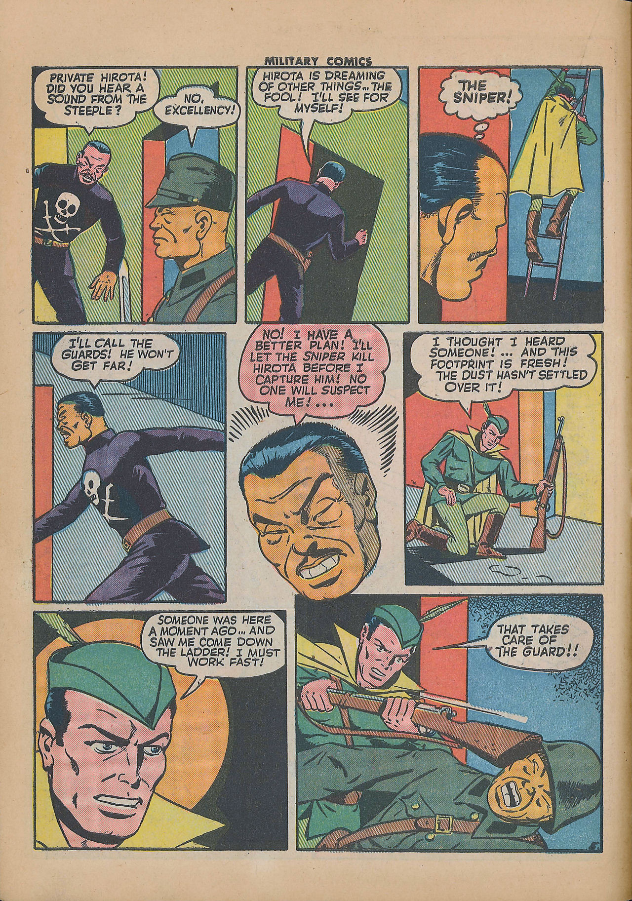Read online Military Comics comic -  Issue #25 - 26