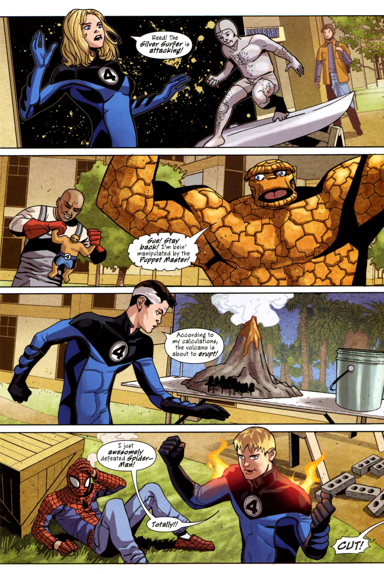 Read online Marvel Adventures Fantastic Four comic -  Issue #36 - 2