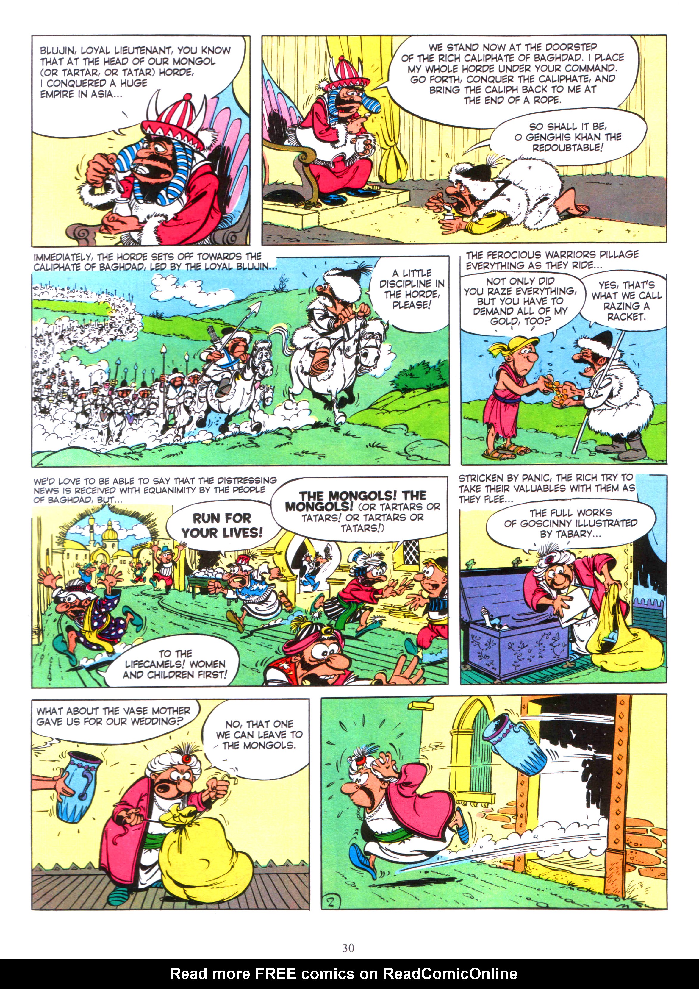 Read online Iznogoud comic -  Issue #9 - 29