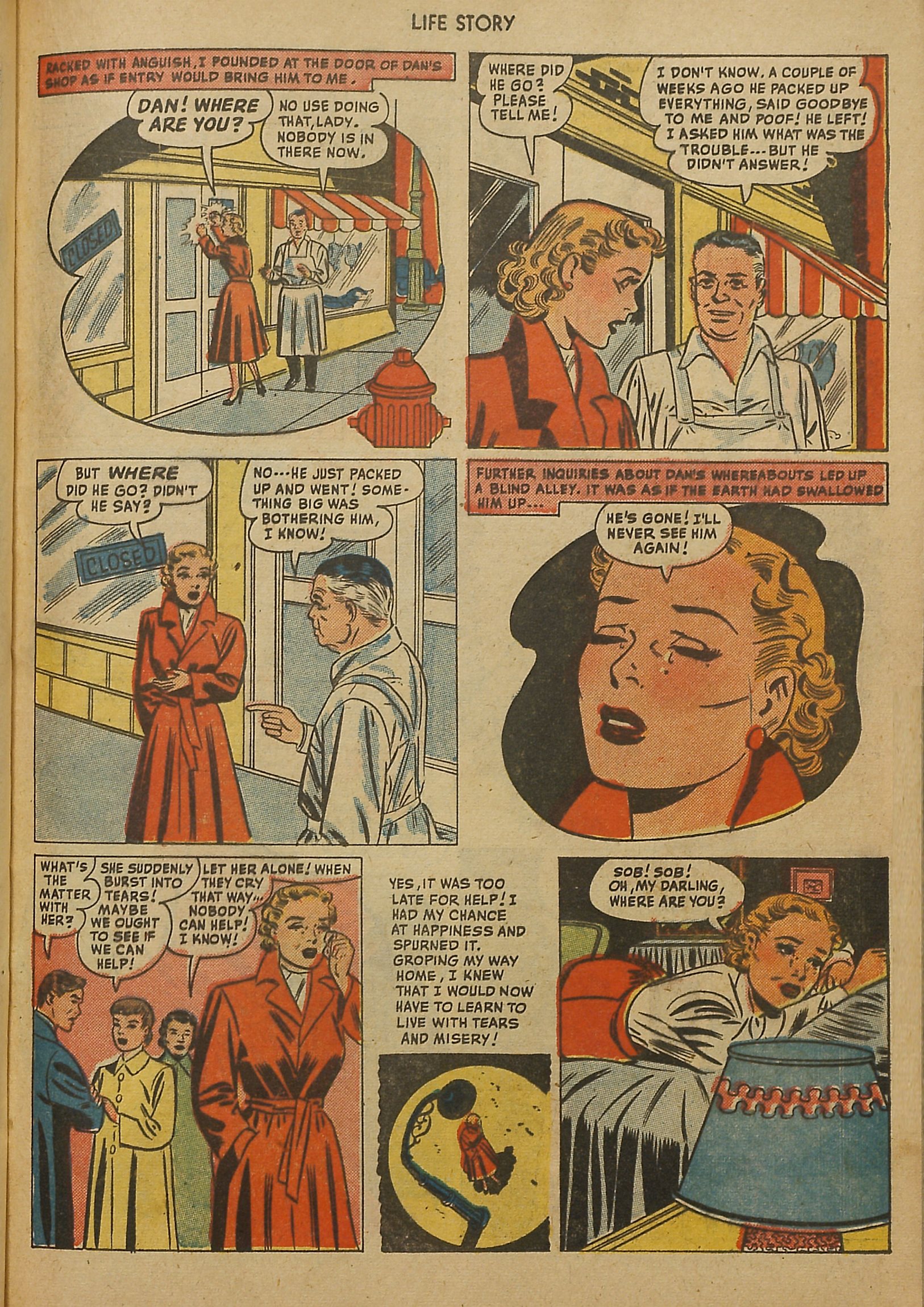Read online Life Story comic -  Issue #16 - 36